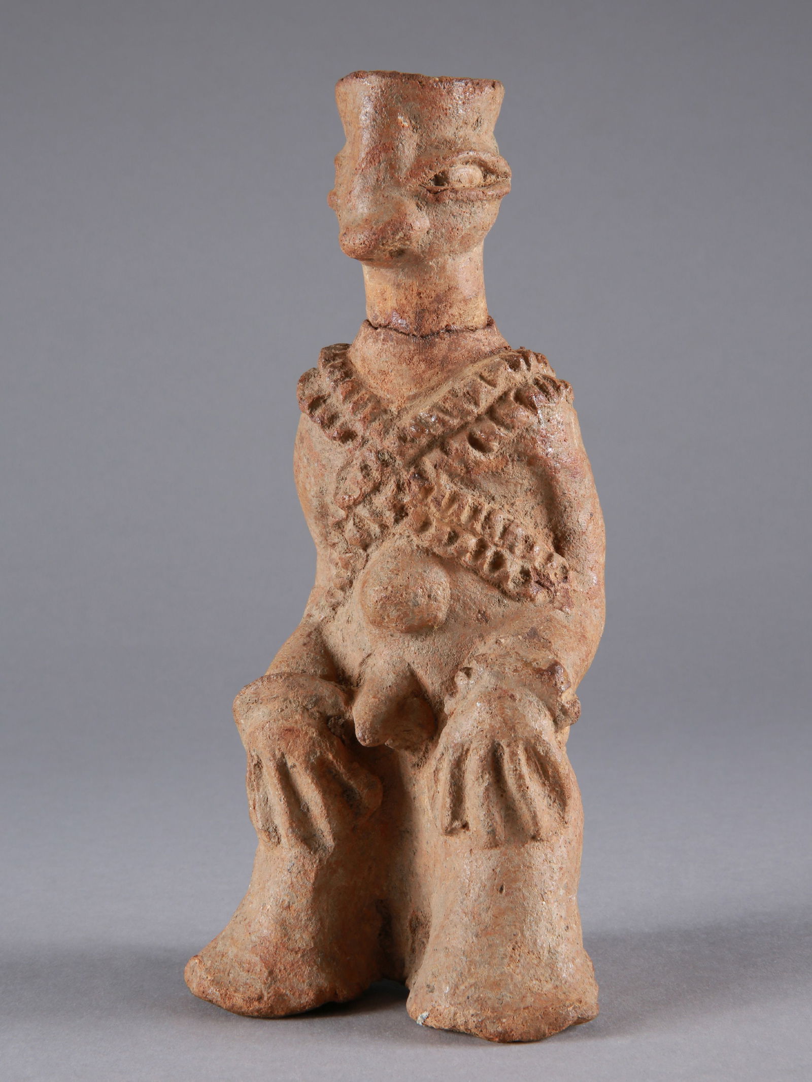 A Koma-Bulsa Seated Figure, "kronkronbua" (1 of 13)
