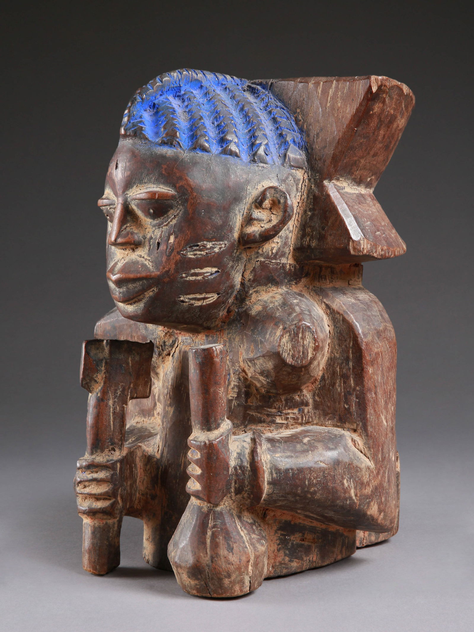 A Yoruba Altar Stand, "odo sàngó" (1 of 11)