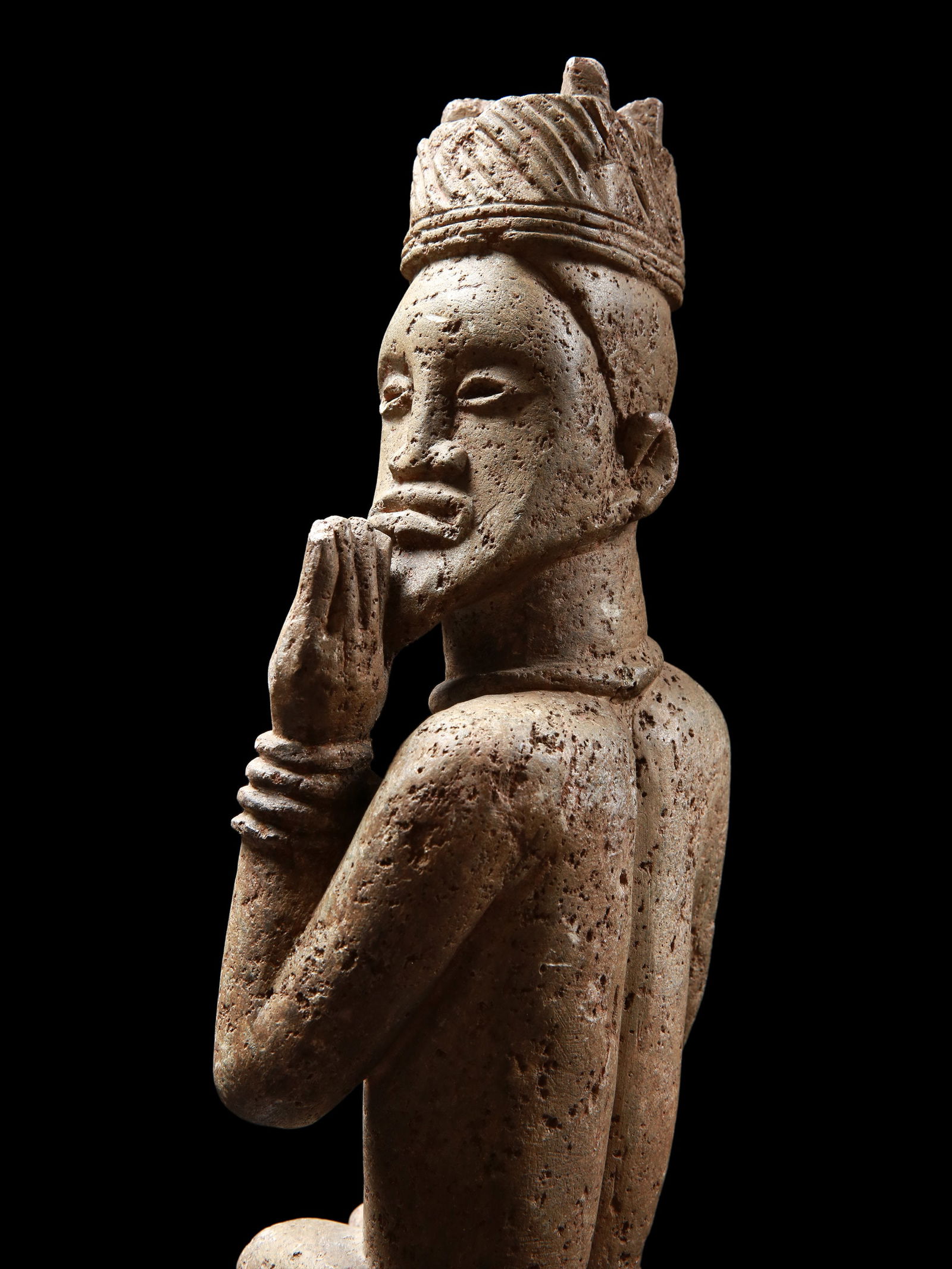 A Kongo Stone Figure, "fumani" (1 of 14)