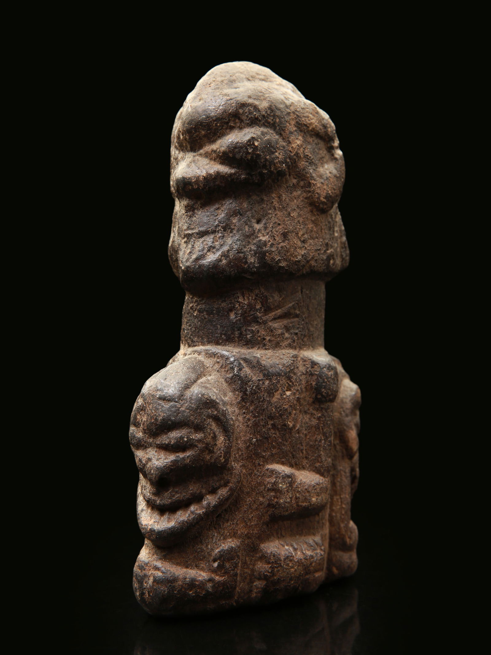A Sapi-Kissi Stone Group of Figures, "pomdo" (1 of 10)
