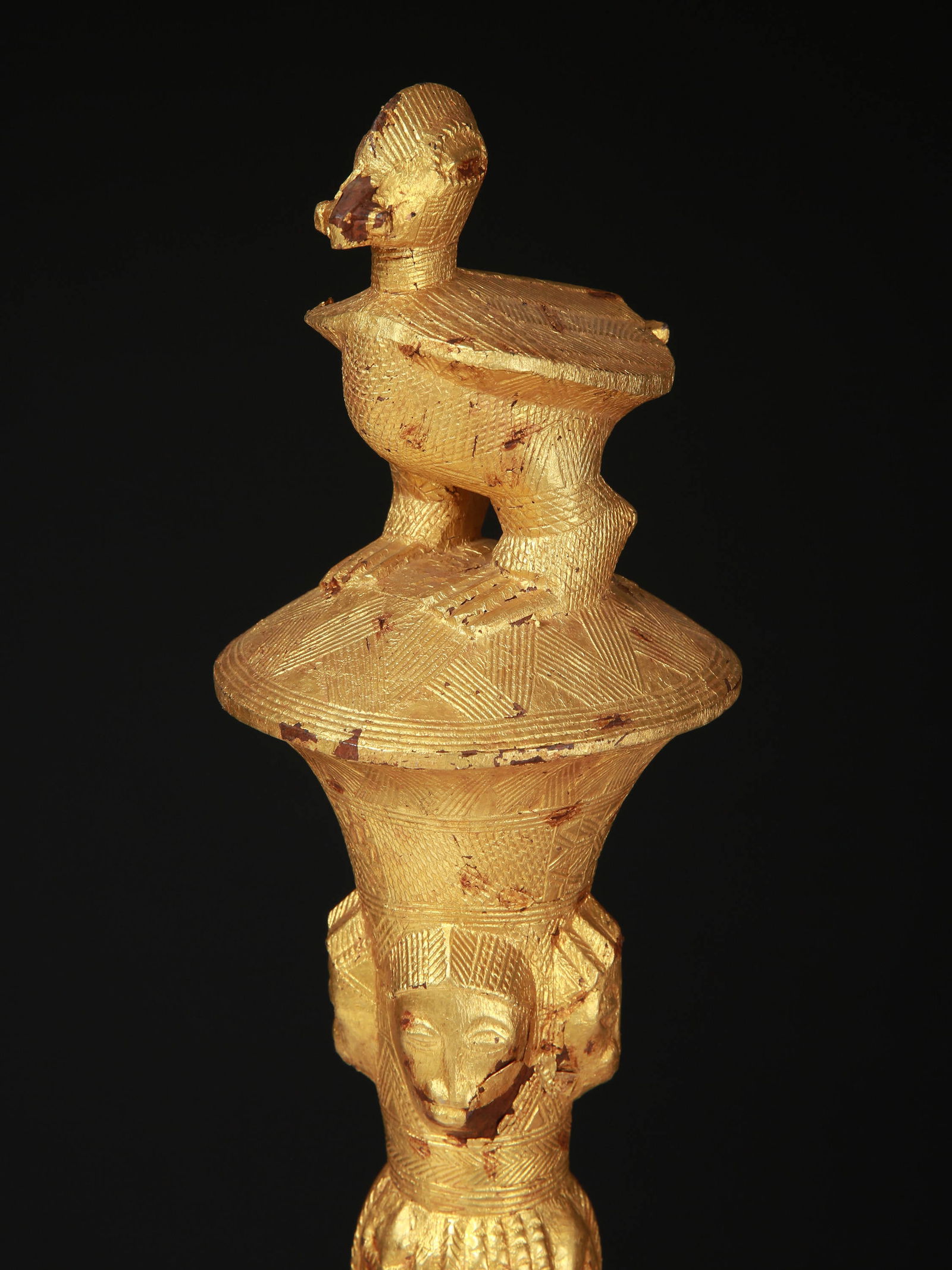 A Baule Ceremonial Whisk, "nandwa blawa" (1 of 13)