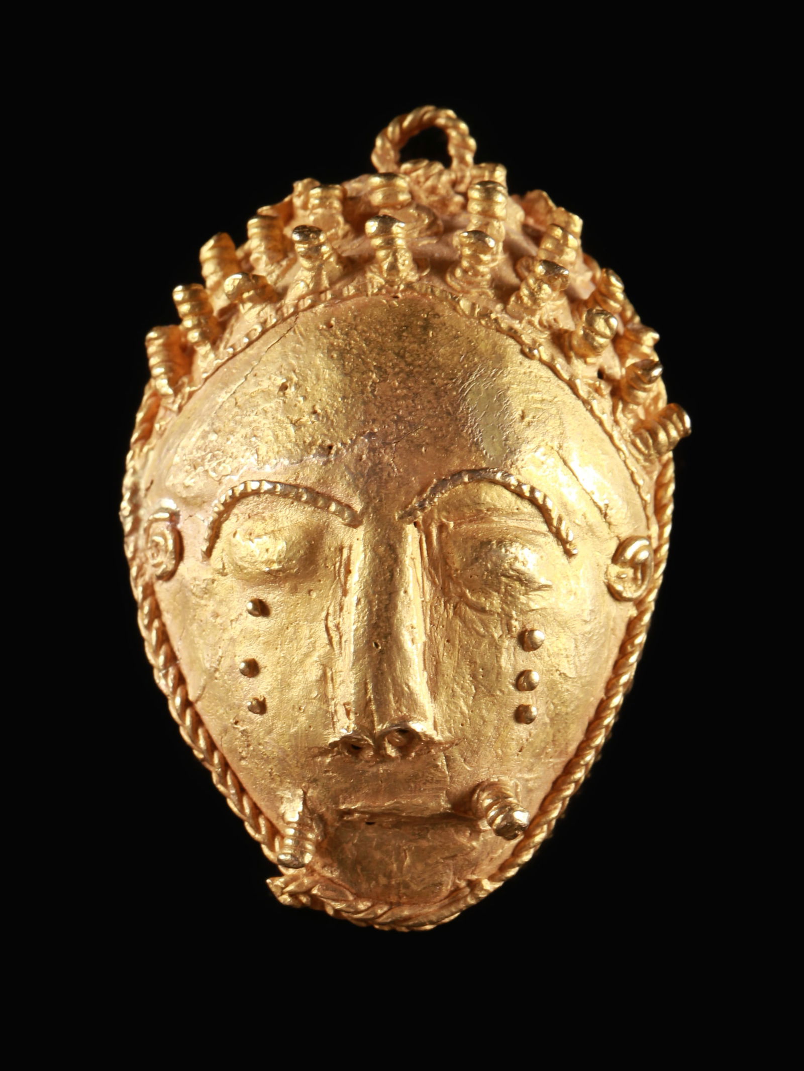 An Akan Pendant, Portrait (1 of 4)
