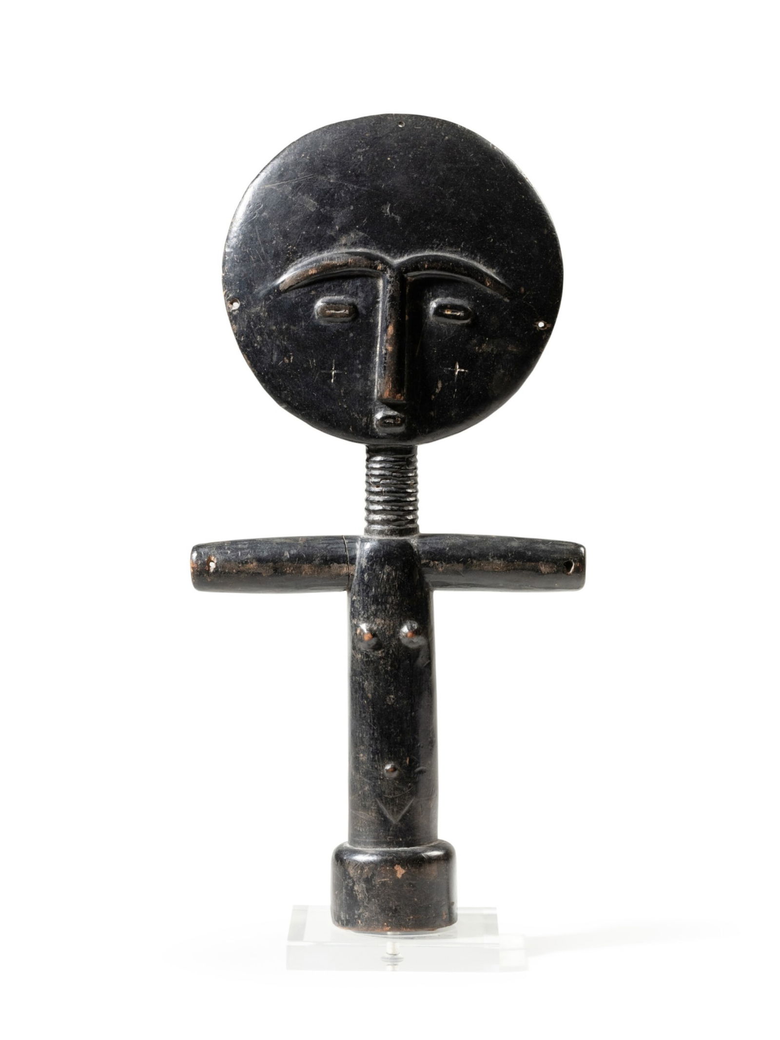 An Asante Fertility Figure, "akua'ba" (1 of 13)
