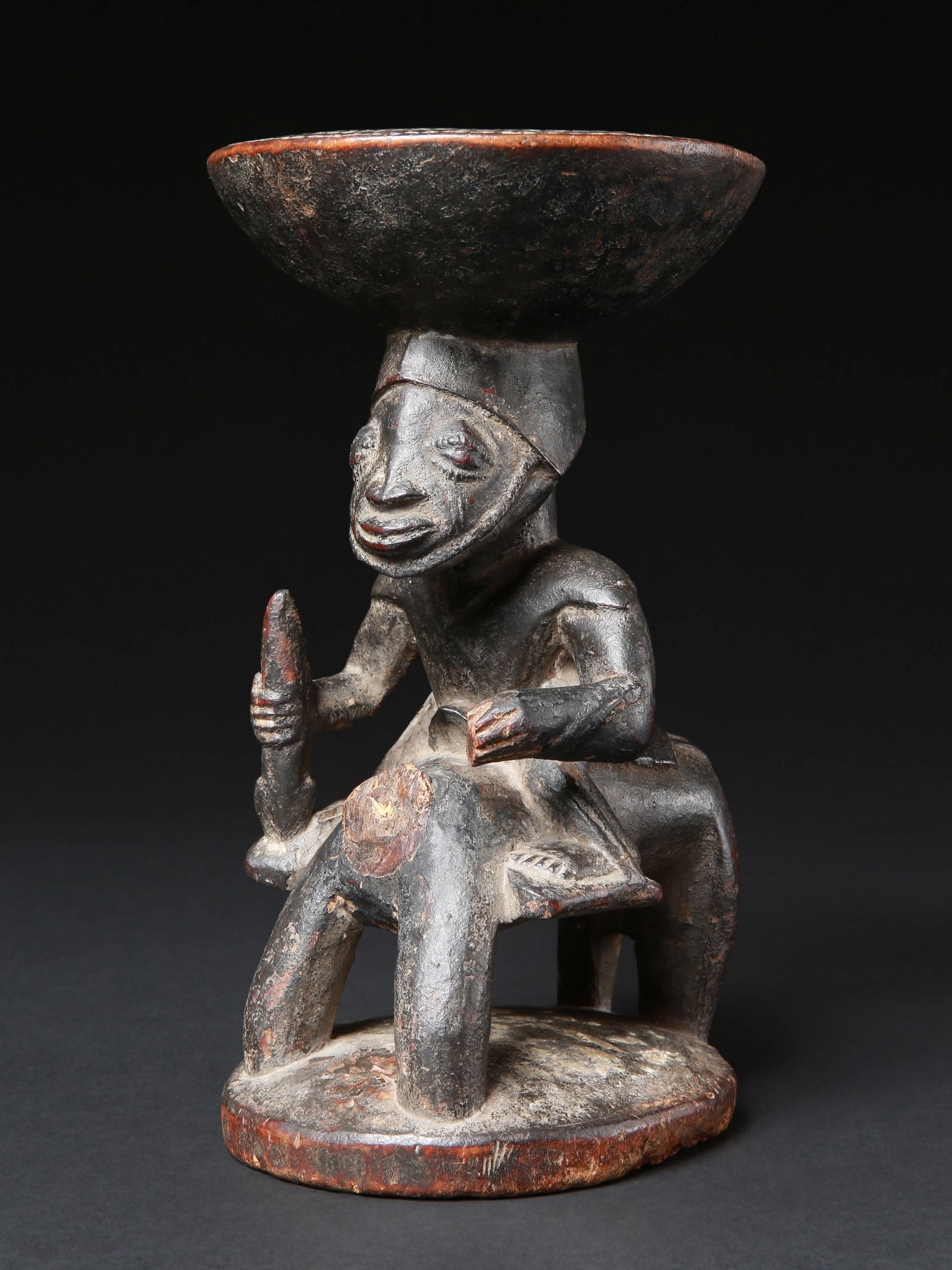 A Yoruba Oracle Bowl, "agere ifa" (1 of 13)