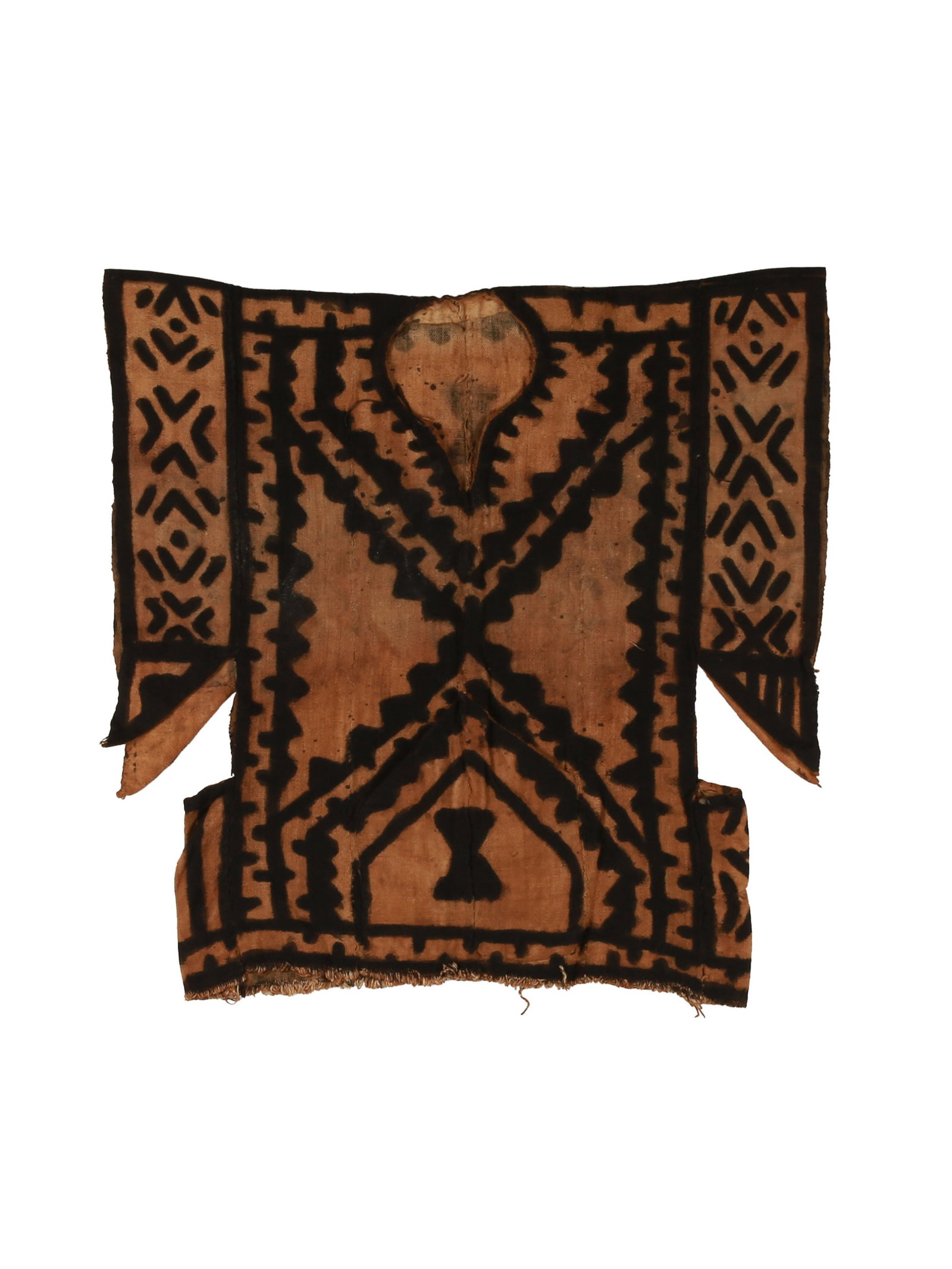 A Bamana Tunic: Tunika Bamana, Mali Ohne Sockel / without base Baumwolle. B 66 cm. L 66 cm. Provenienz: Gérald Minkoff (1937-2009) und Muriel Olesen (1948-2020), Genf. -------------------------------------------