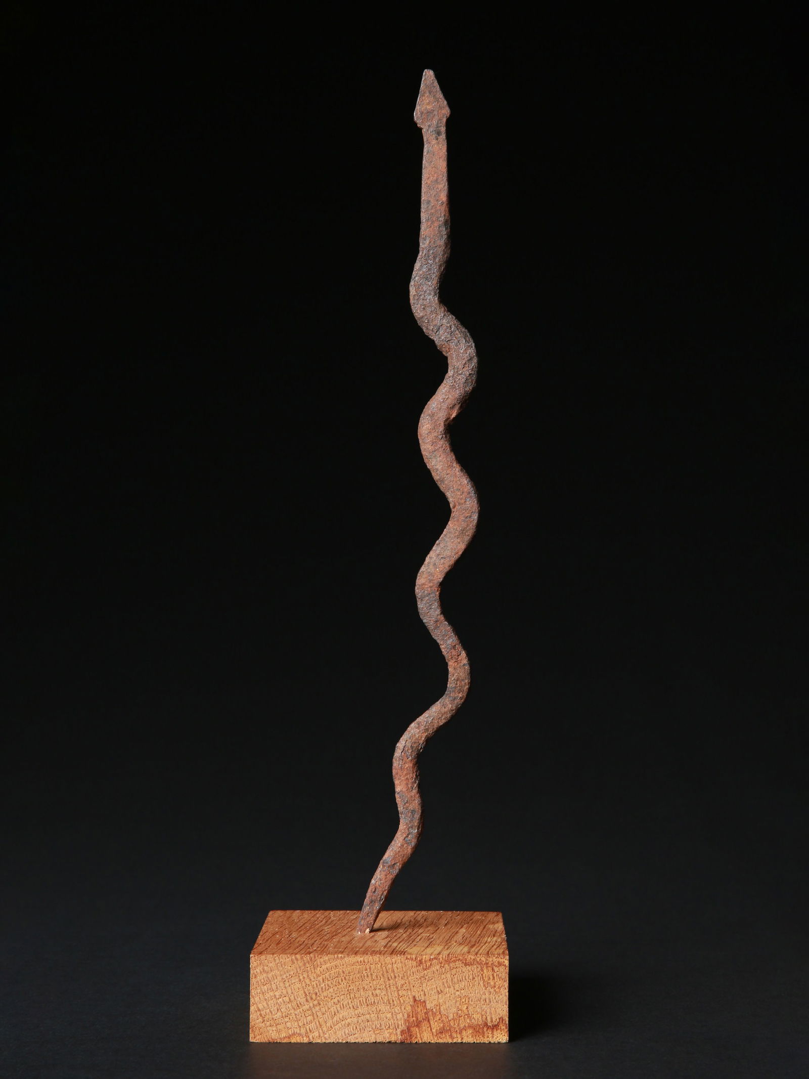A Lobi Iron Snake, Leg Ornament (1 of 3)