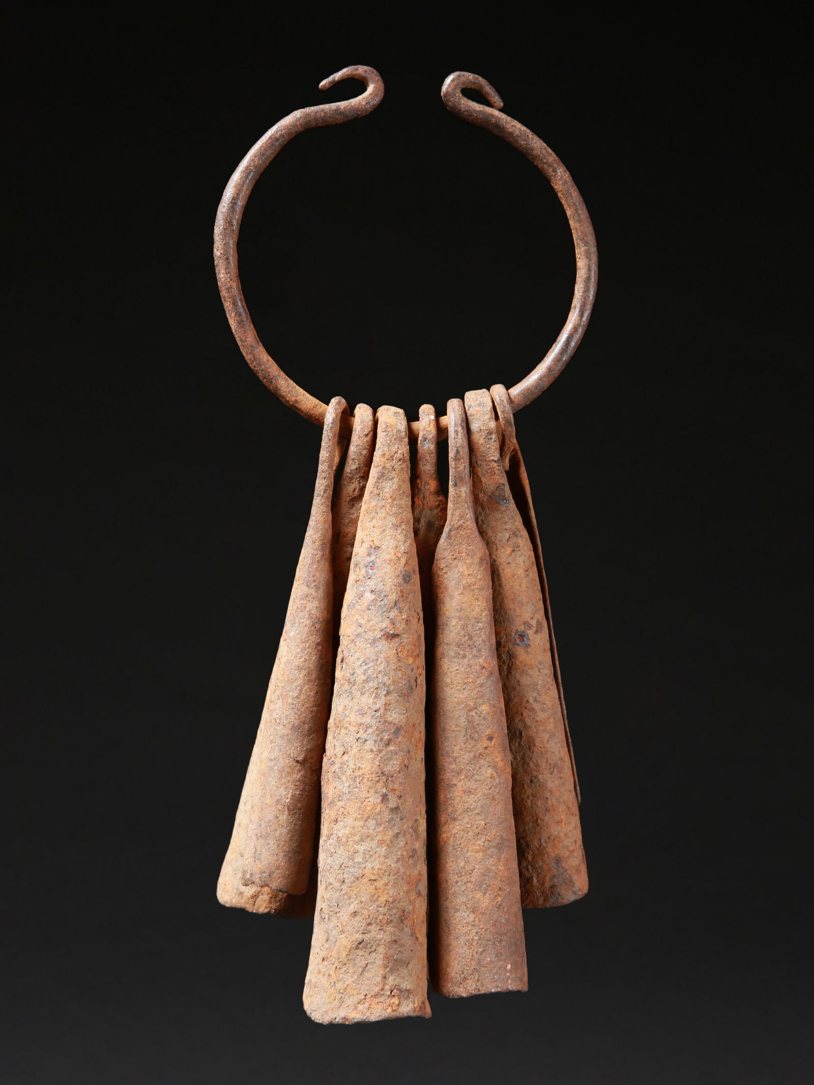 A Chamba Pre-Coinage Currency, Tubular Gongs (1 of 5)