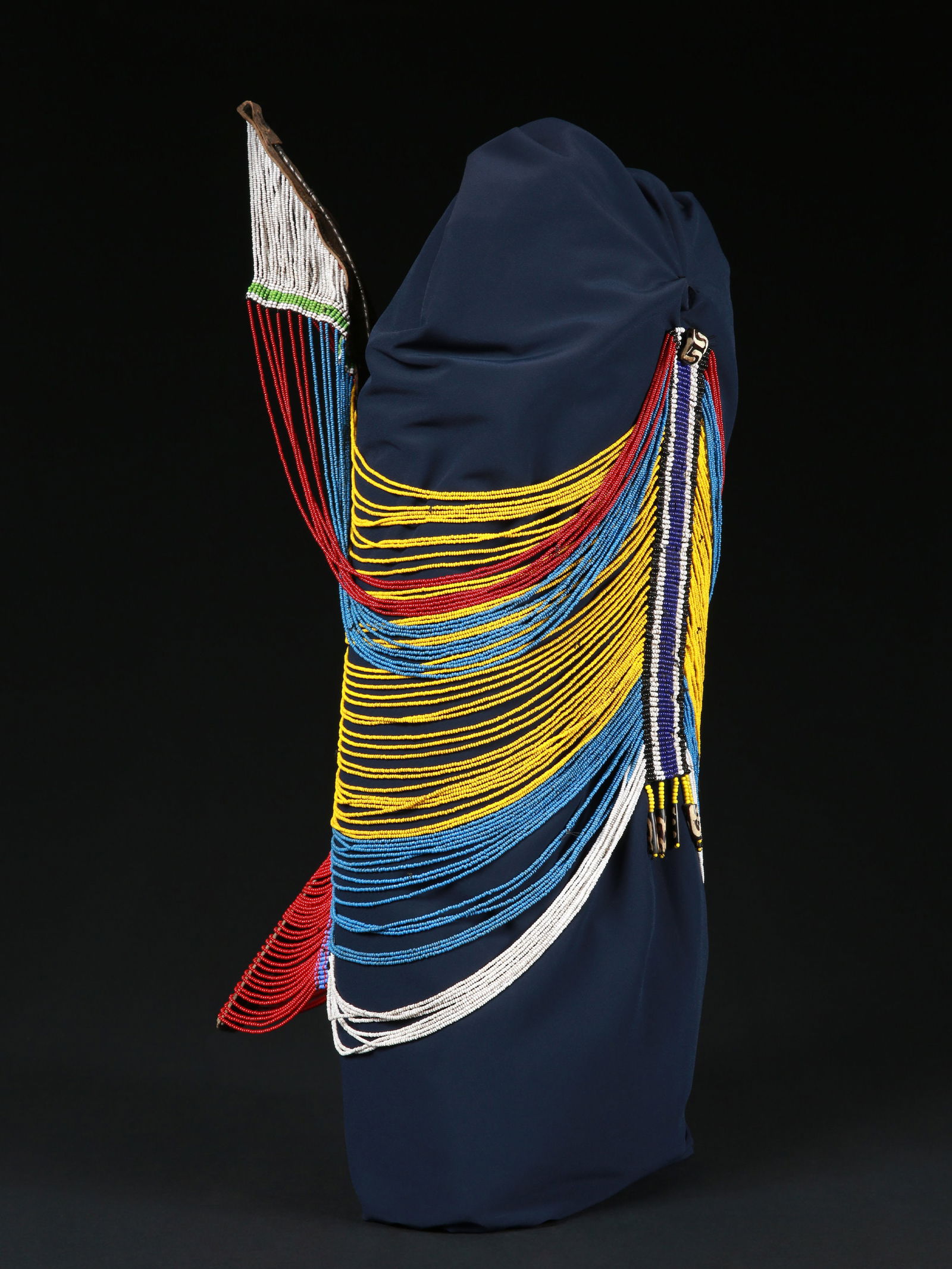 A Dinka Mans beaded Corset, "malual" (1 of 11)
