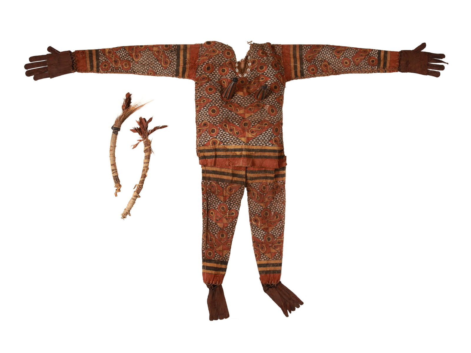 A Kuba Dance Costume (Body Suit) (1 of 3)