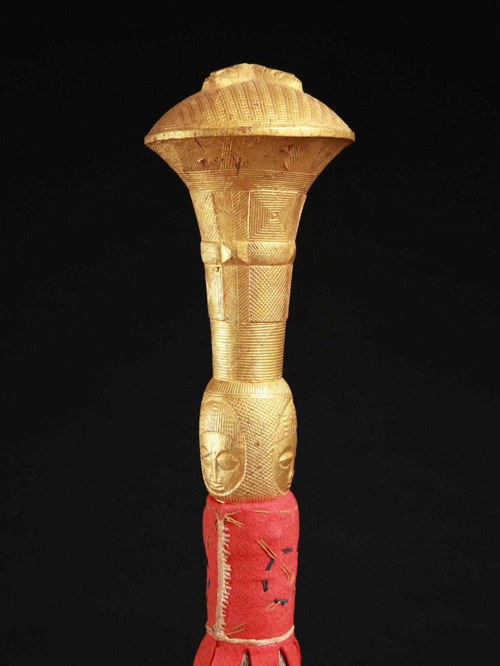 Jean-Louis Rinsoz's Ceremonial Whisk, "nandwa blawa" (1 of 7)
