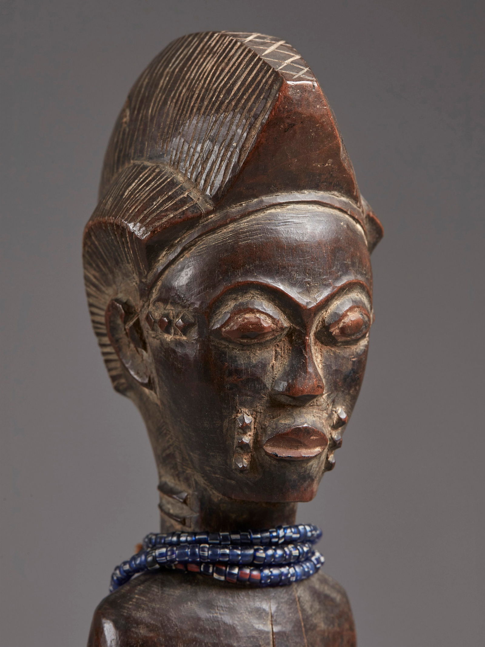 A Baule Figure, "blolo bla" (1 of 14)