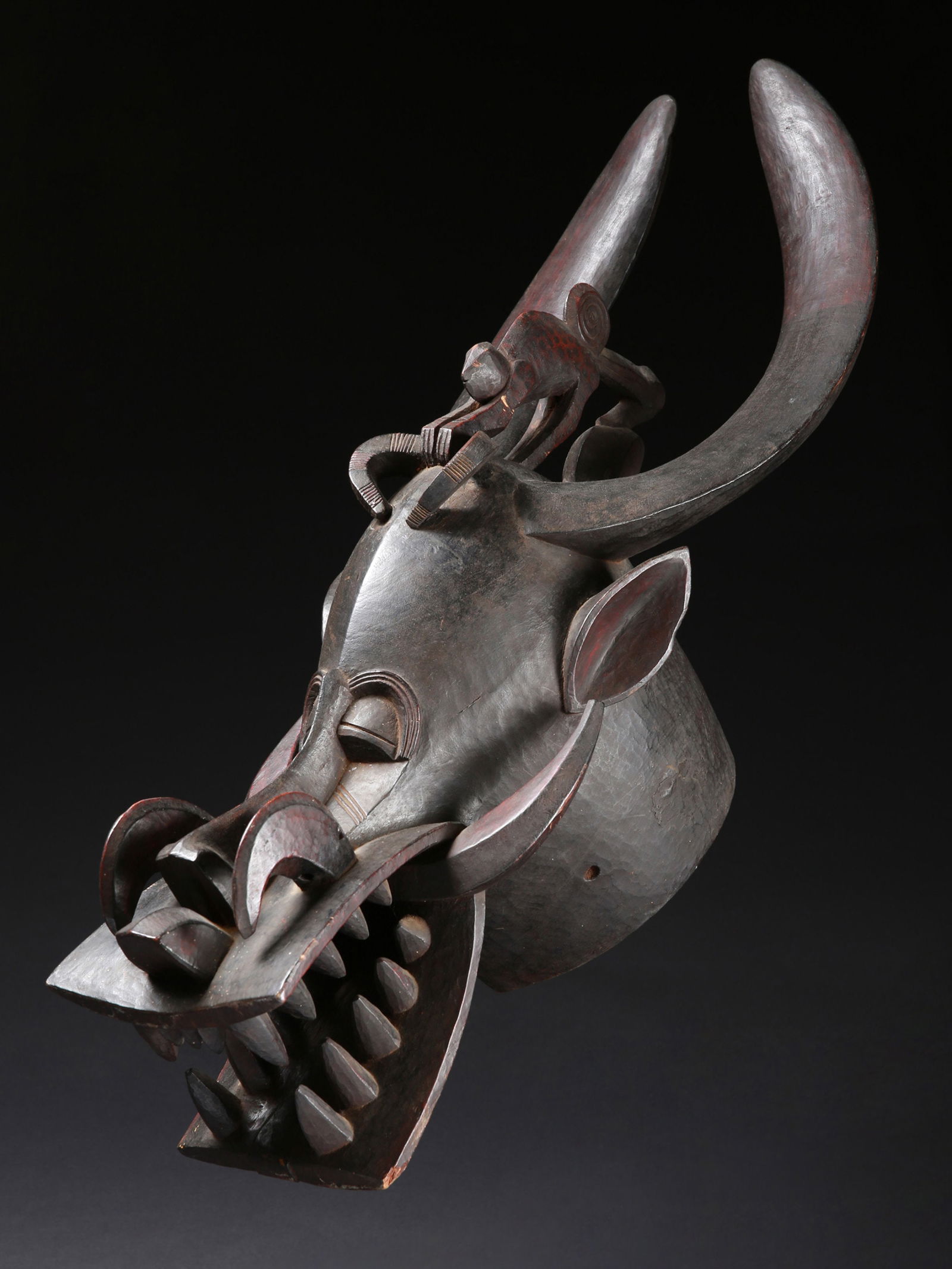 A Senufo Mask, "kponyugo" (1 of 14)