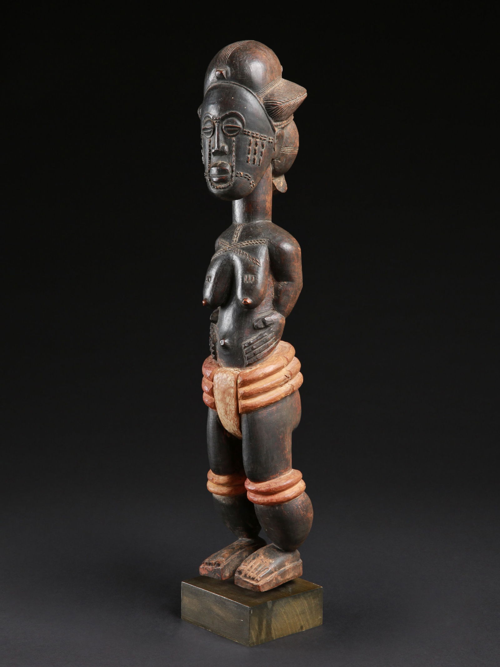 A Baule Figure, "blolo bla" (1 of 14)