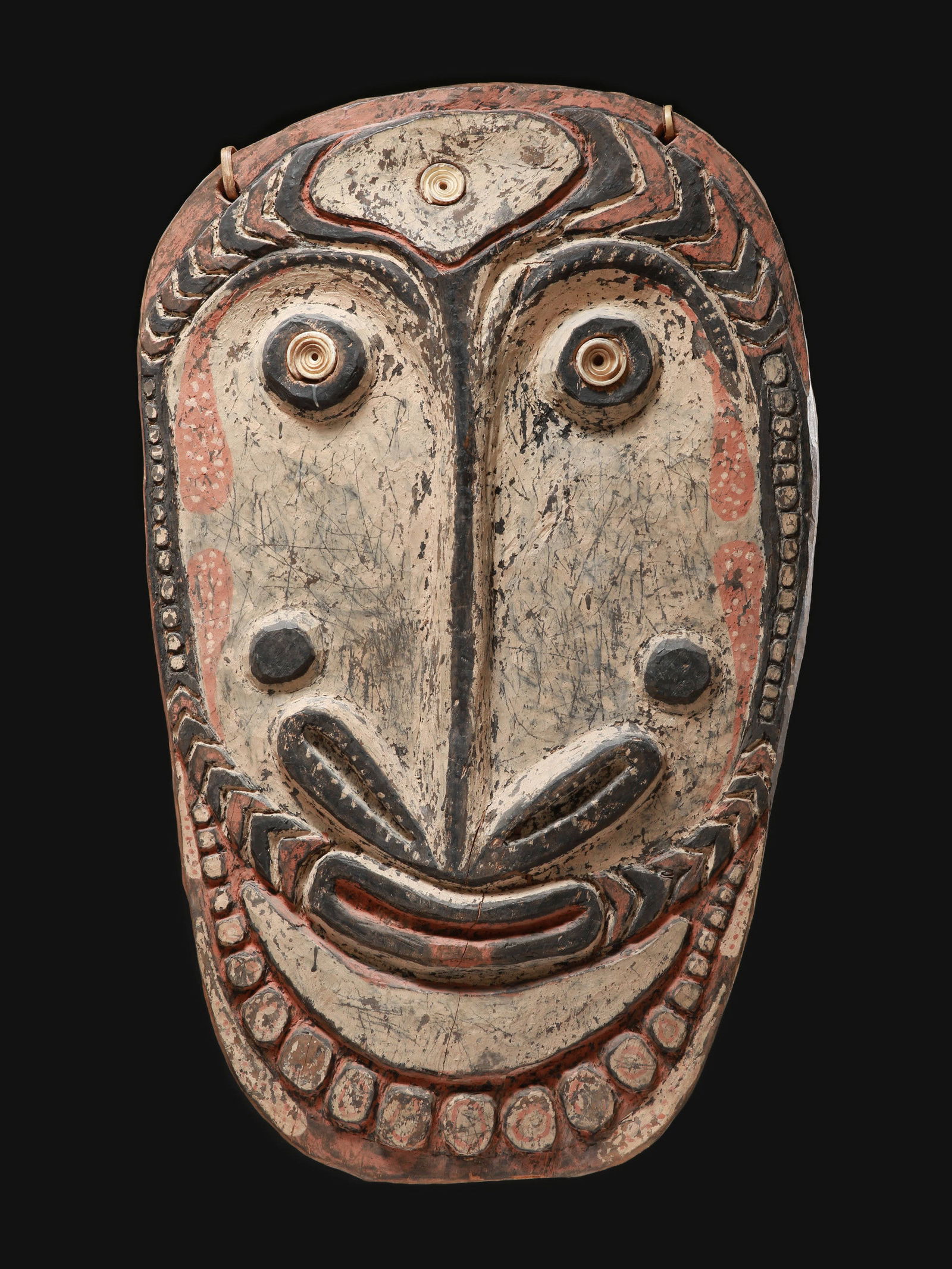 A East Sepik Province Gable Mask, "kompuonkarawan" (1 of 11)