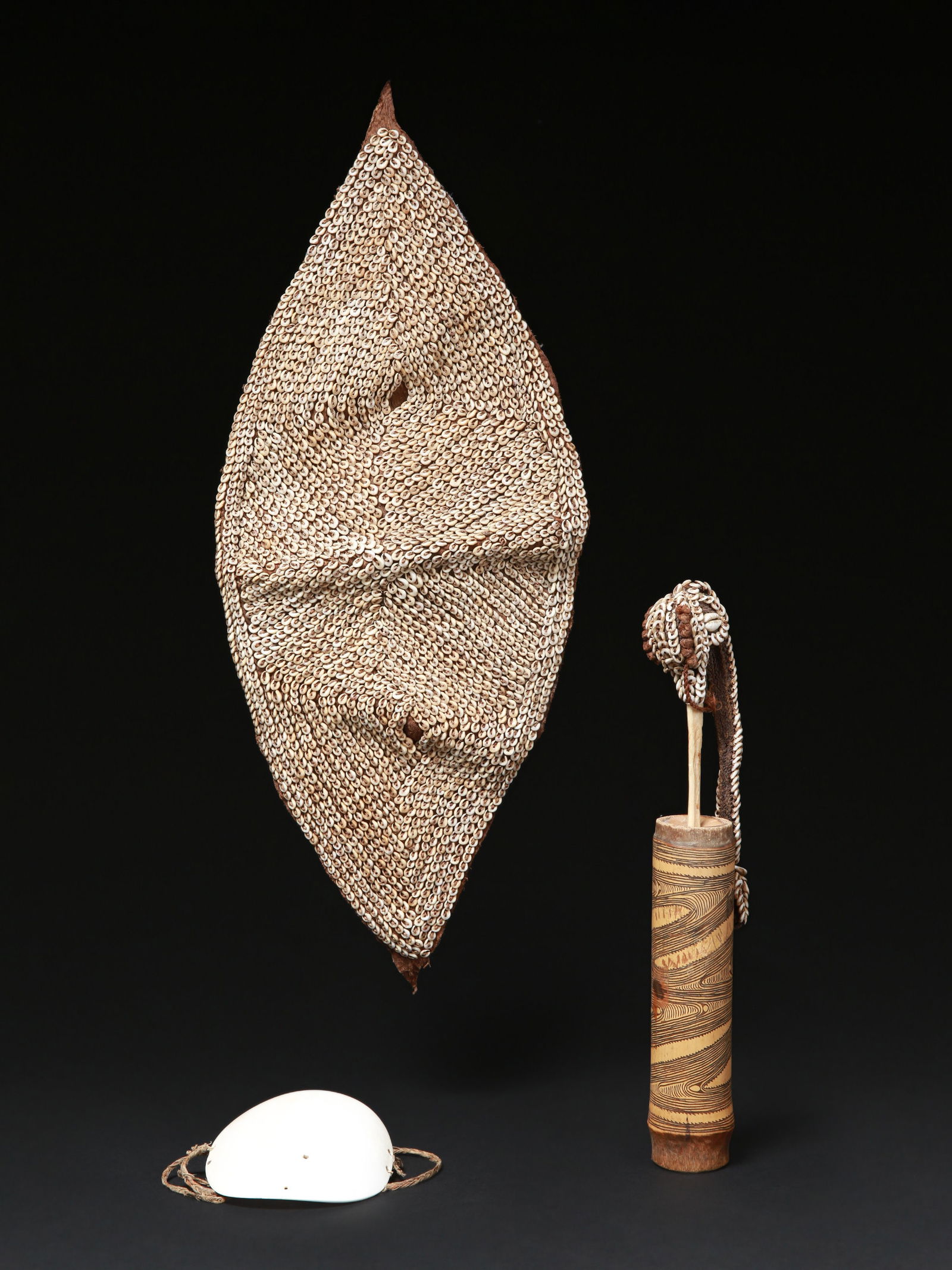 A Currency Mat, a Lime Container and a Pectoral Ornament (1 of 7)