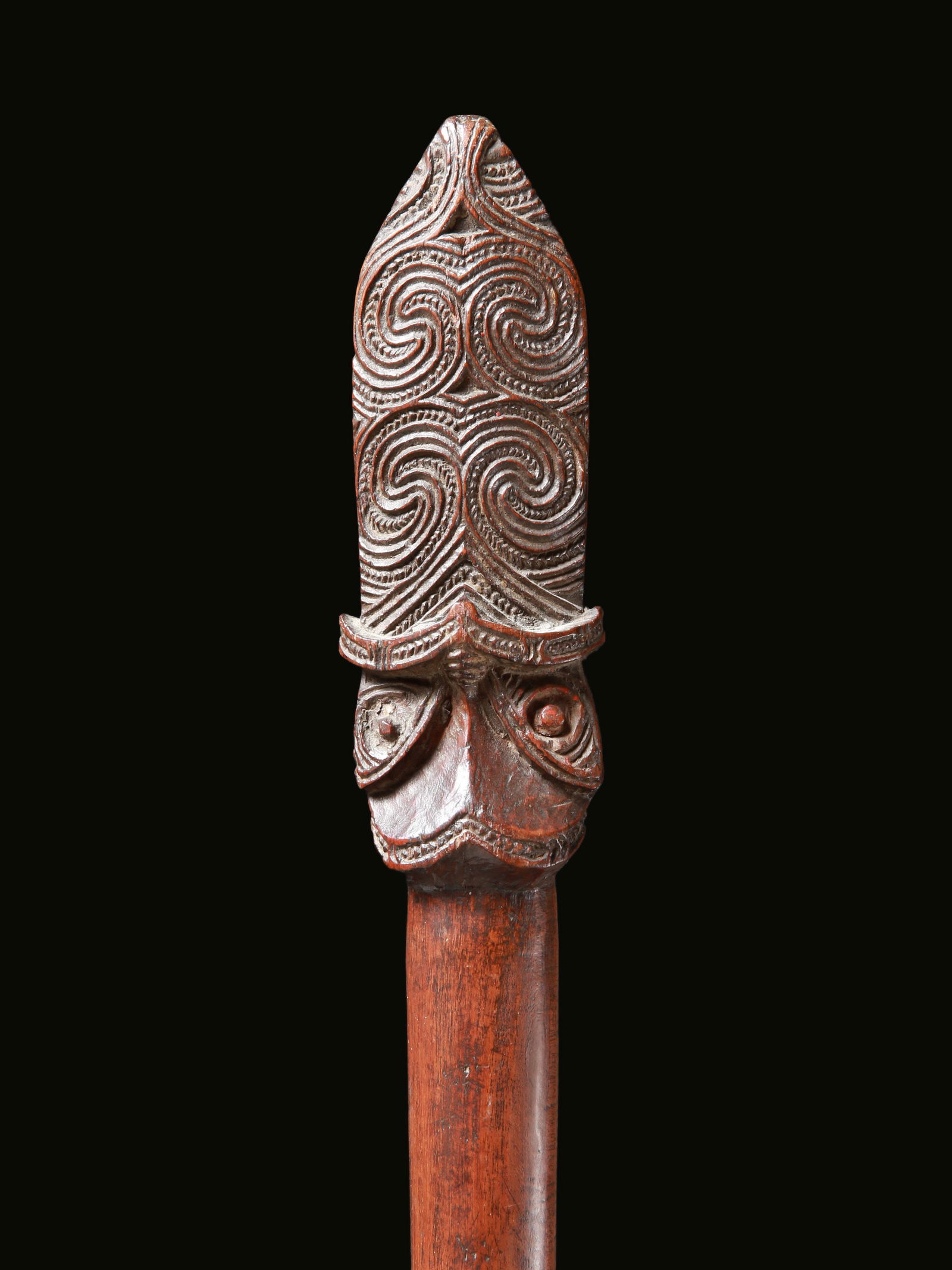 A Māori Staff, "taiaha" (1 of 11)