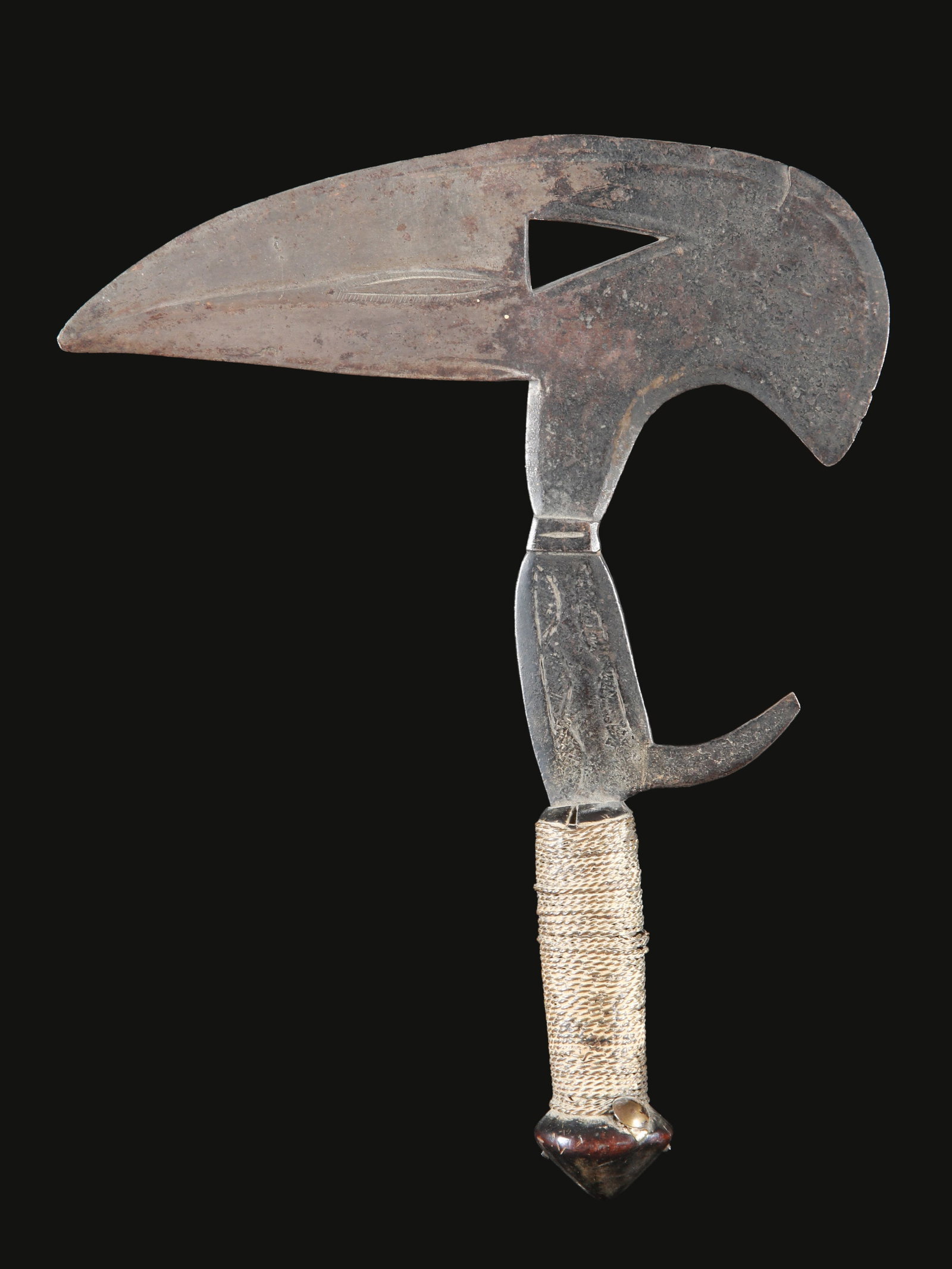 A Kota Throwing Knife, "musele / onzil" (1 of 4)