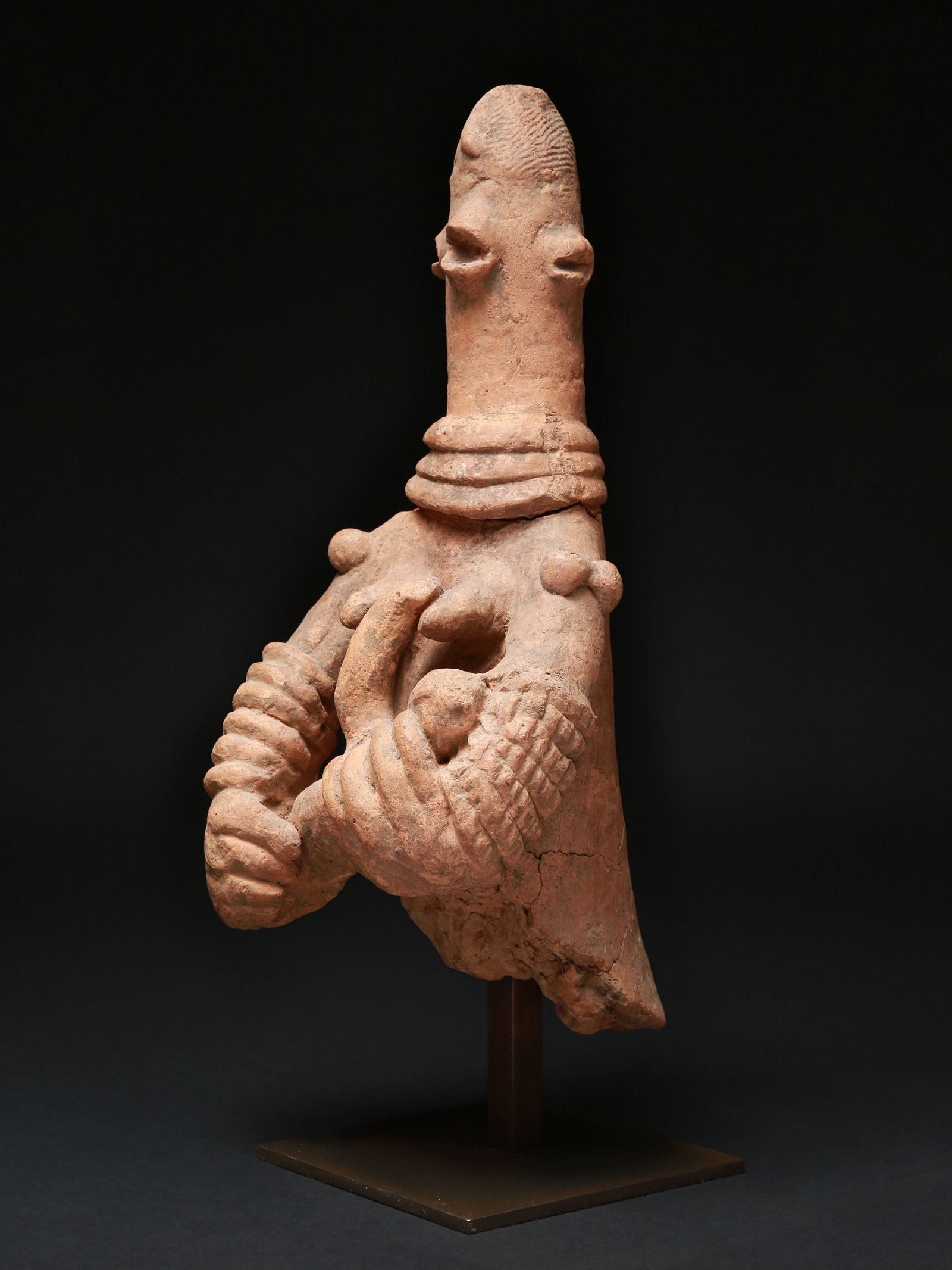 A Koma-Bulsa Terracotta Figure with Child (1 of 15)