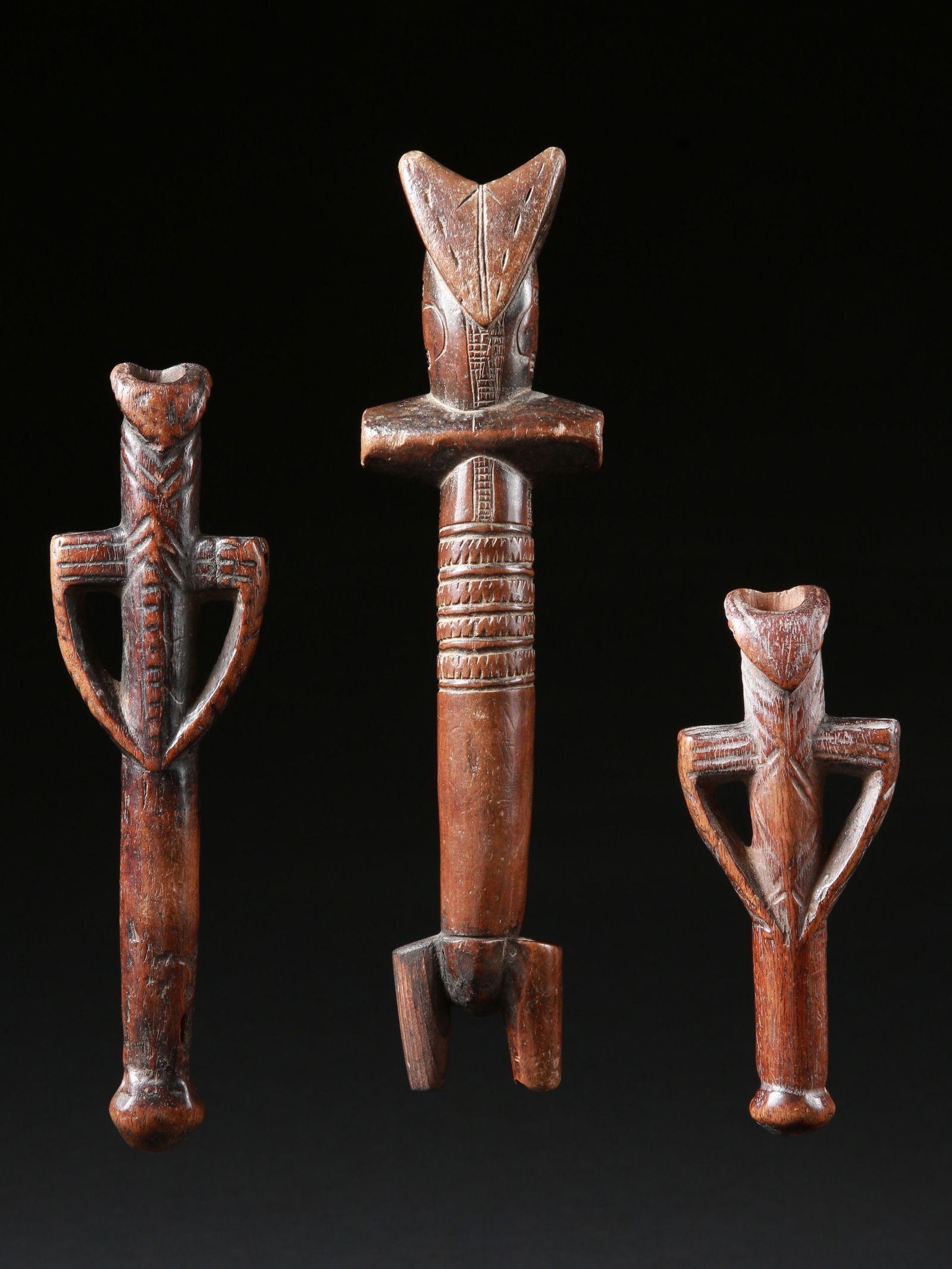 3 Bwa Flutes, "mpiru" (1 of 4)