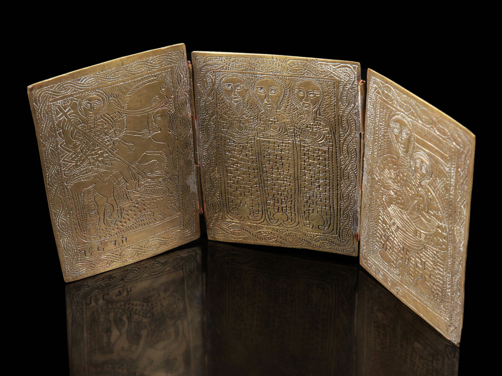 An Ethiopian Travel Icon, Triptych (1 of 4)