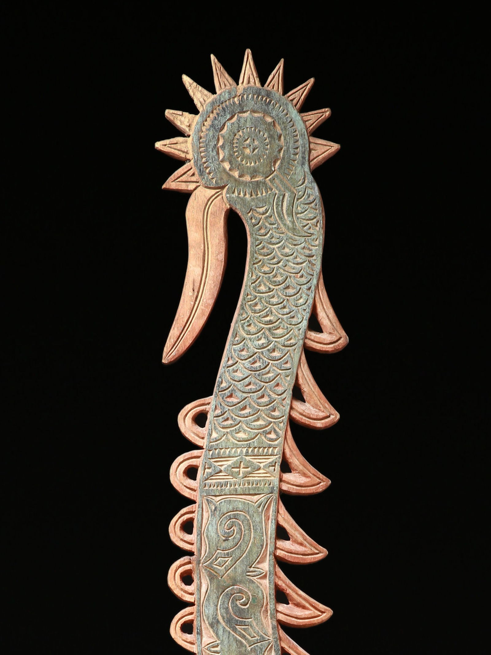 A Torajan Architectural Fragment in the Form of a Hen (1 of 10)