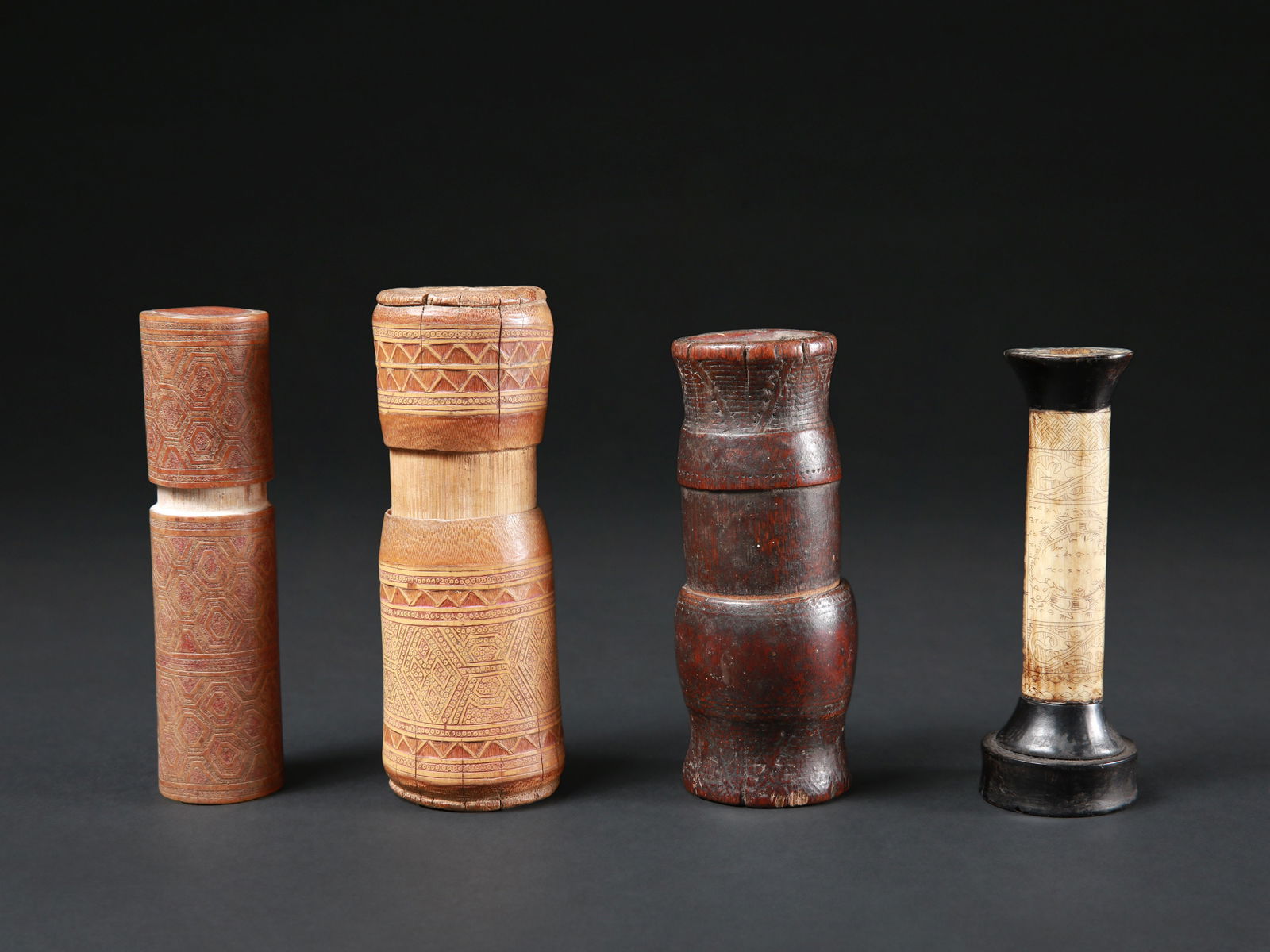 3 Timor Lime Containers and a Batak Shaman Calendar (1 of 8)