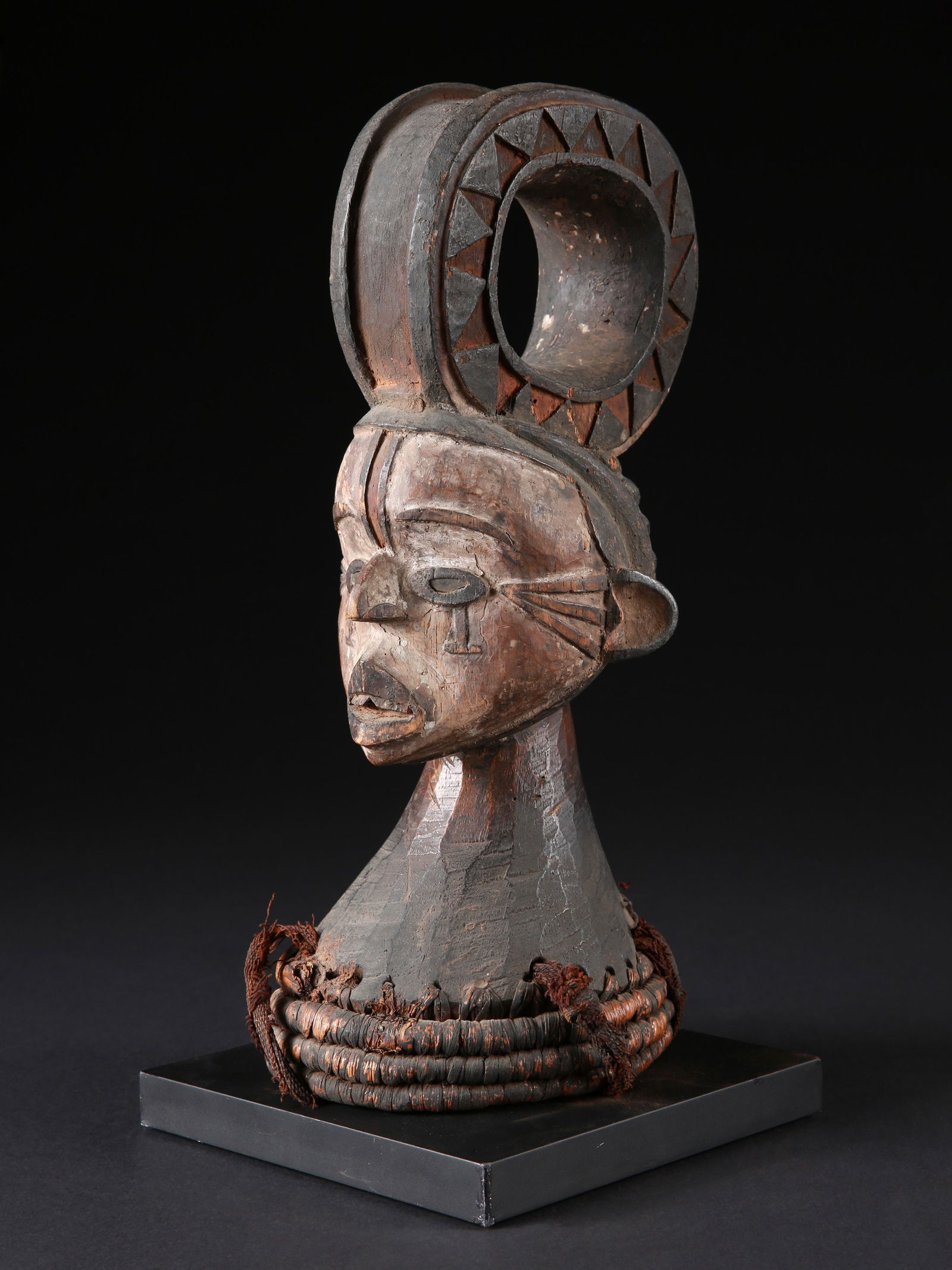 An Idoma Headdress, anthropomorphic Head (1 of 10)