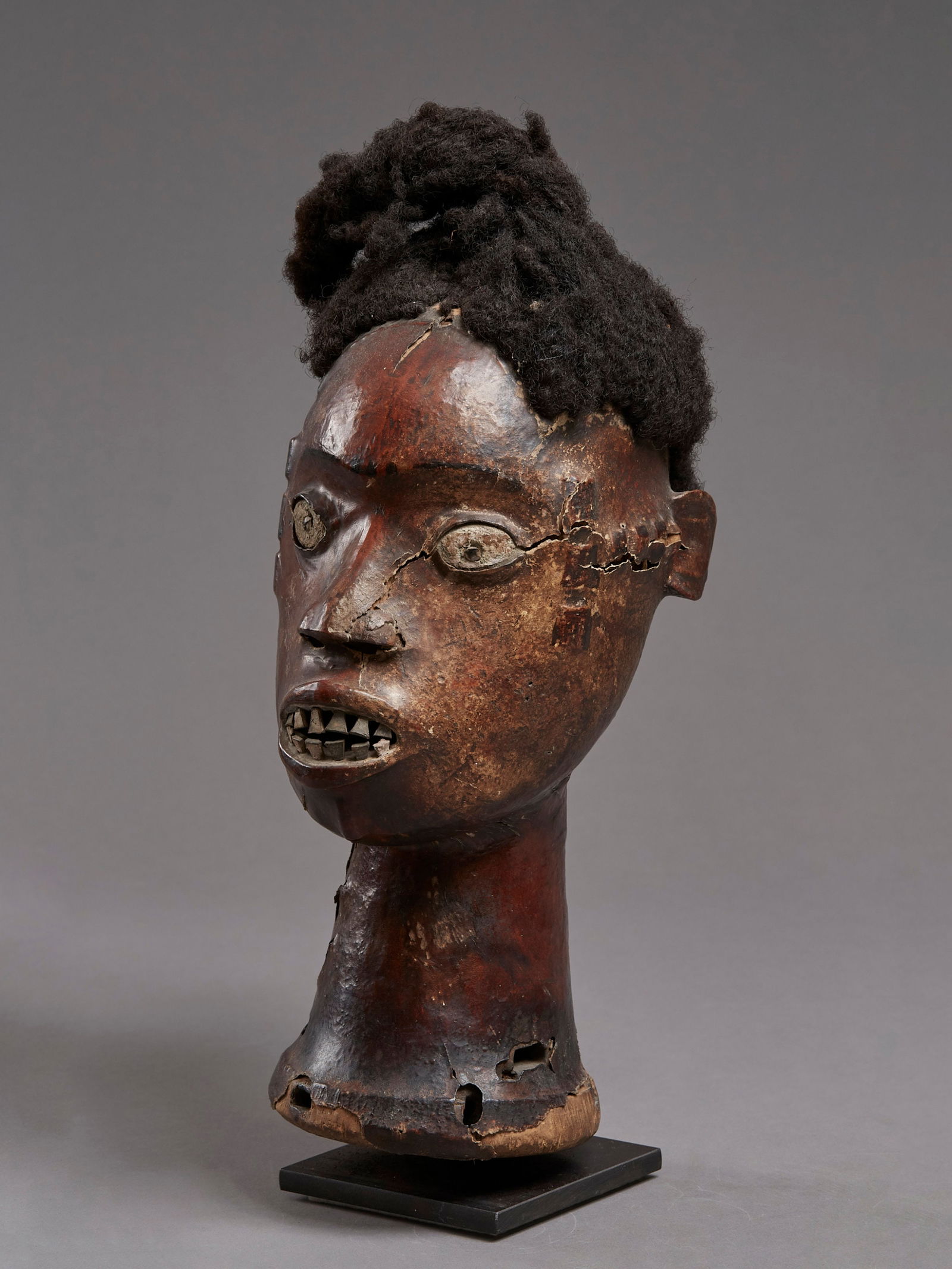 An Ekoi Headdress, anthropomorphic Head (1 of 20)