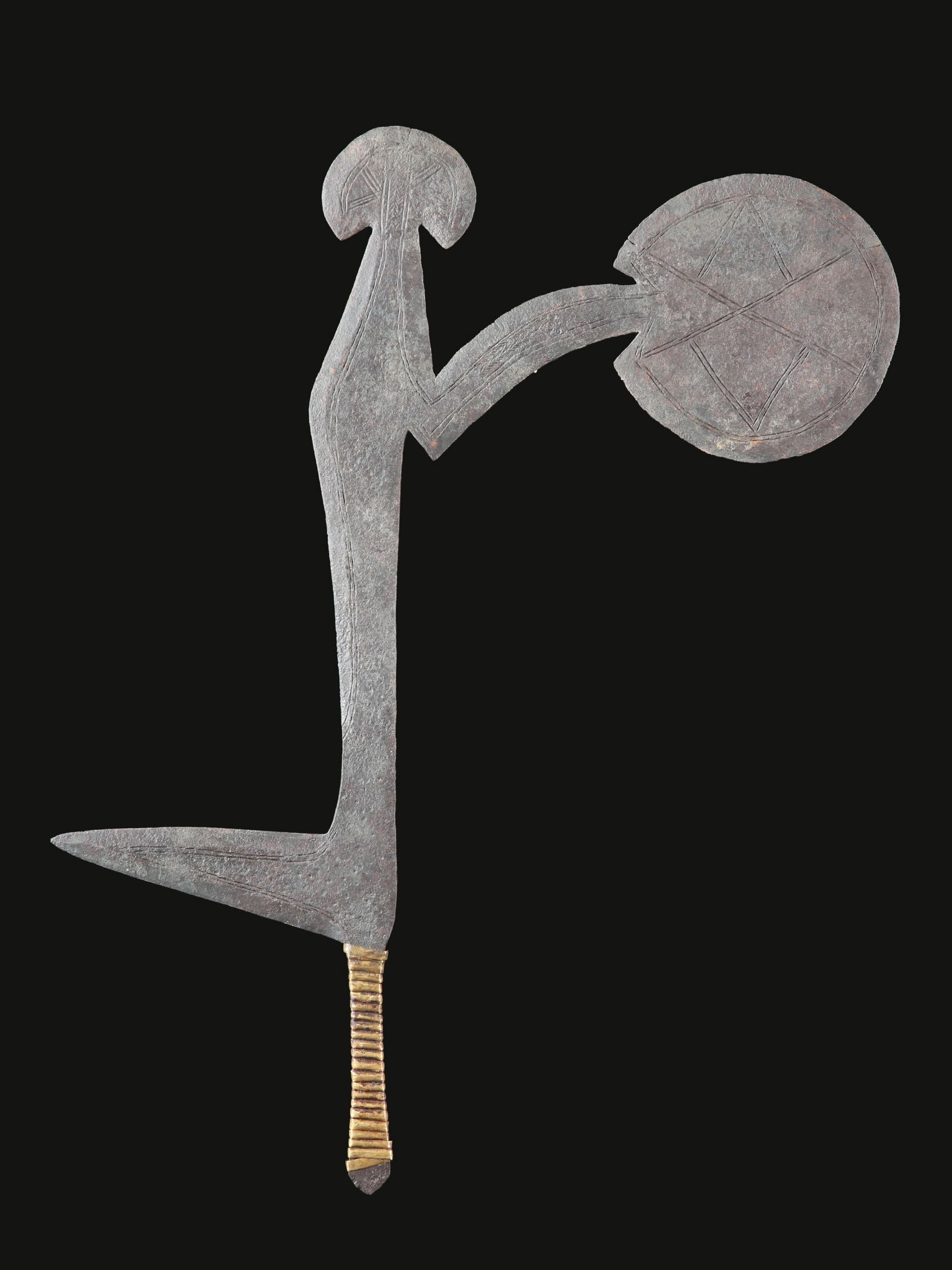 Replica of a Banda Throwing Knife, "ondo", Handycraft (1 of 4)