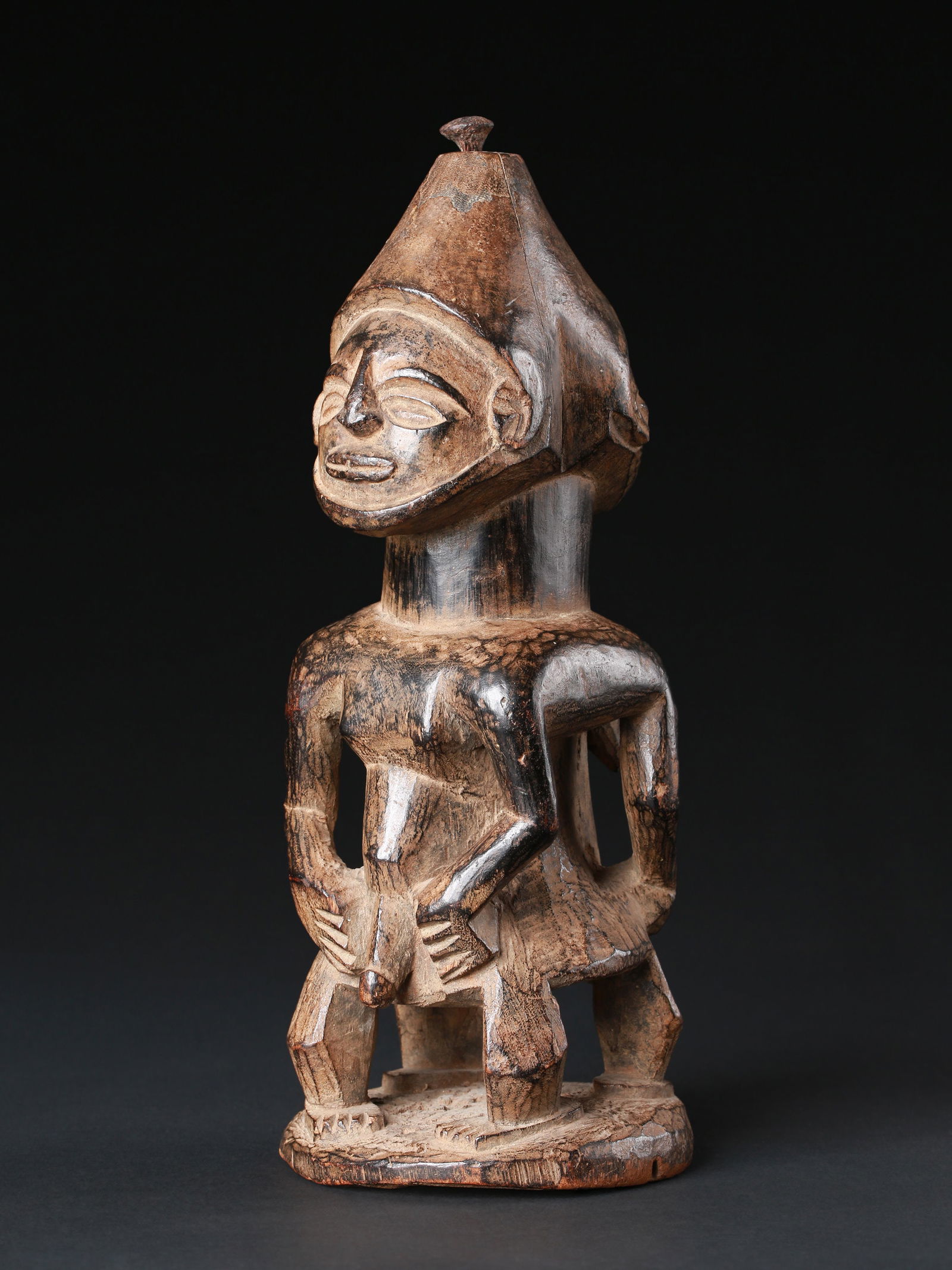 A Hemba janiform Figure, "kabeja makua" (1 of 11)