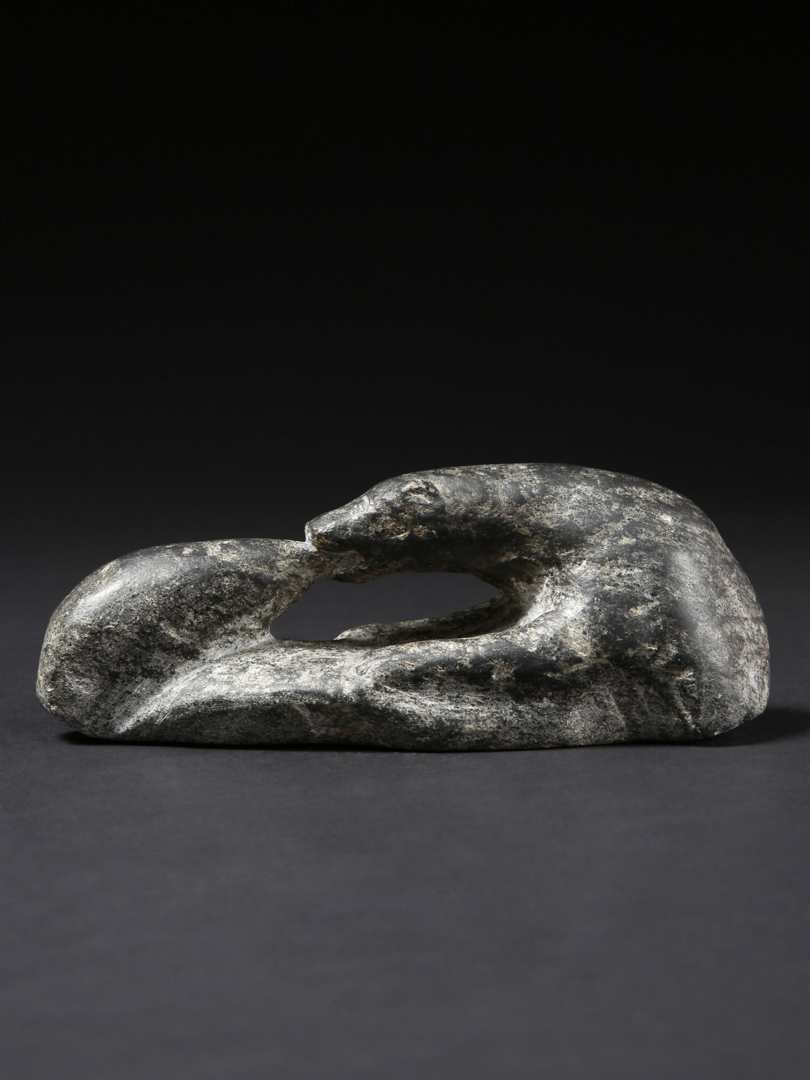 Stone Carving, Polar Bear and Seal (1 of 10)