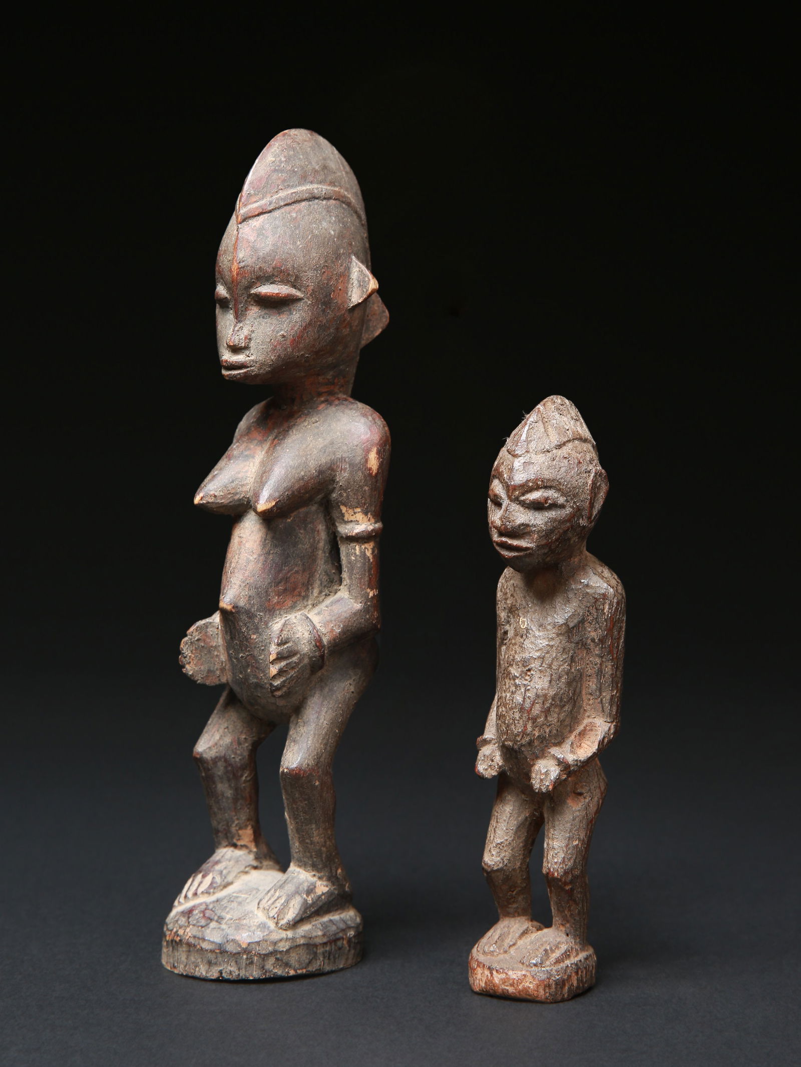 2 Senufo Figures, "tugubele" (1 of 10)