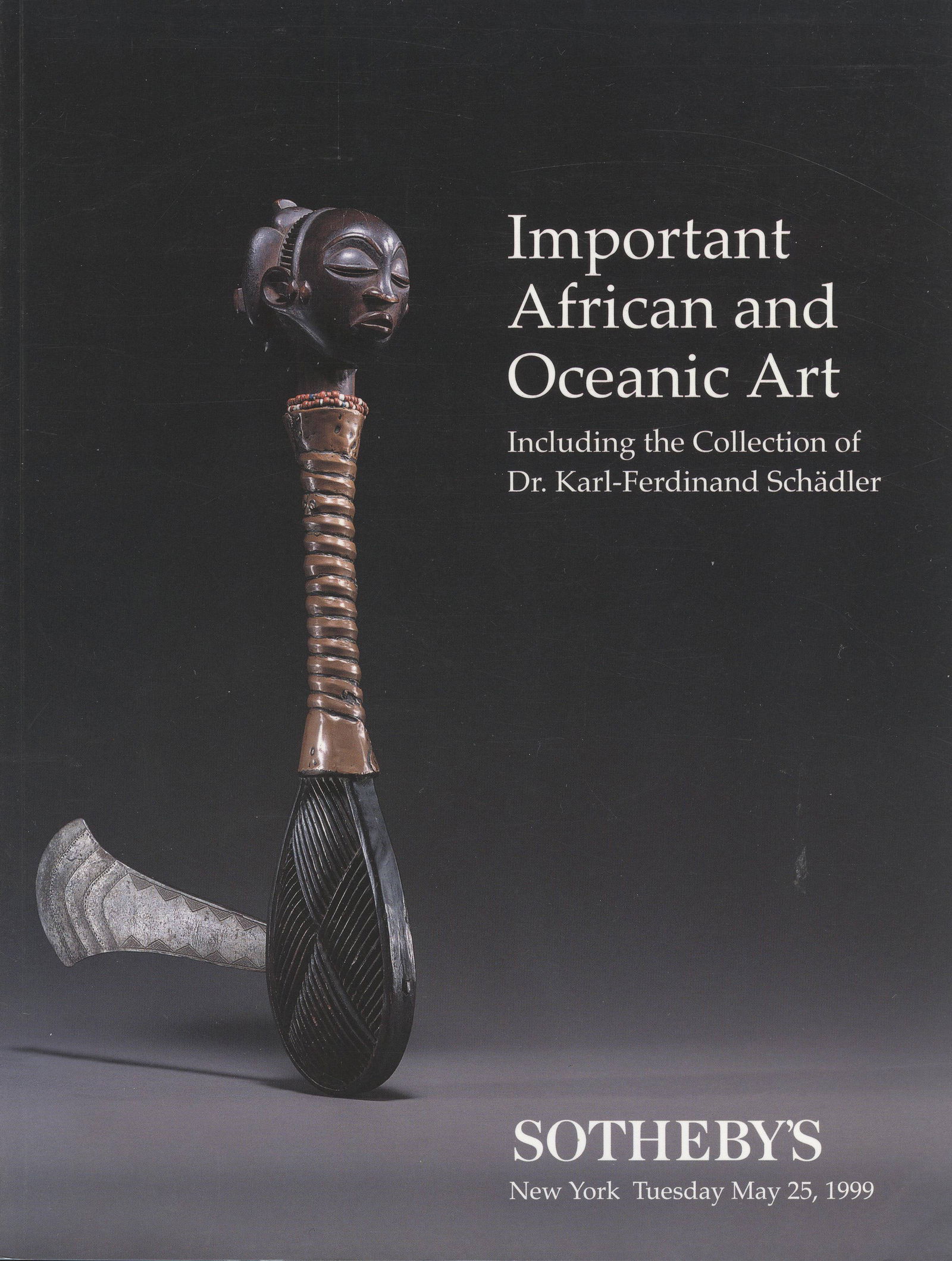 Sotheby's 1999, Important African and Oceanic Art (1 of 1)
