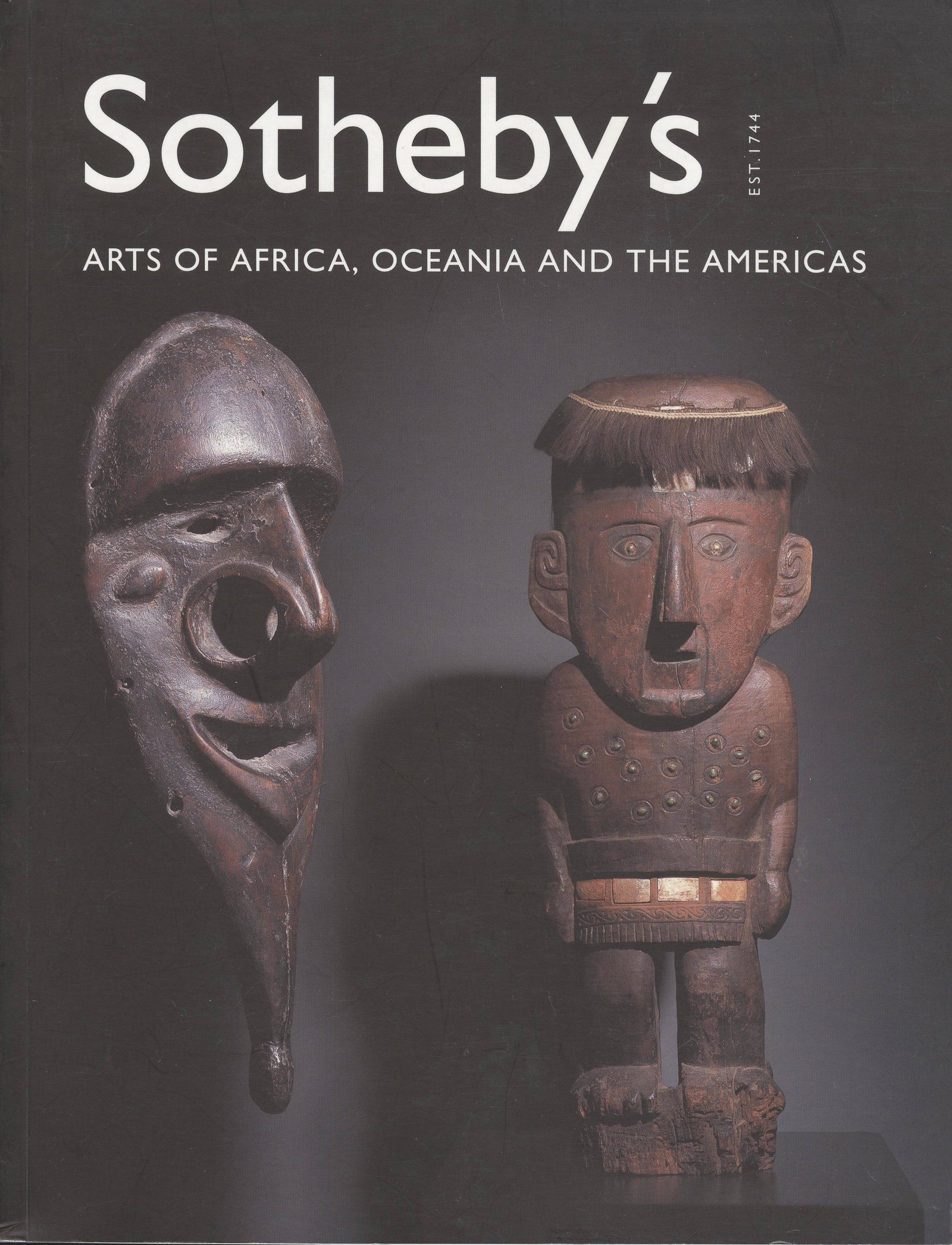 Sotheby's 2001, Arts of Africa, Oceania and the Americas: Sotheby's 2001, Arts of Africa, Oceania and the Americas Sotheby's, New York (19.05.2001) 288 pages Numerous illustrations Softcover 965 g CHF 20 / 40