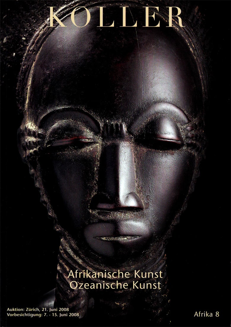 Galerie Koller 2008, Afrikanische Kunst. Auktion 8: Galerie Koller 2008, Afrikanische Kunst. Auktion 8 Zürich: Galerie Koller (21.06.2008) German Text/Edition 93 pages Numerous illustrations Softcover 559 g CHF 20 / 40