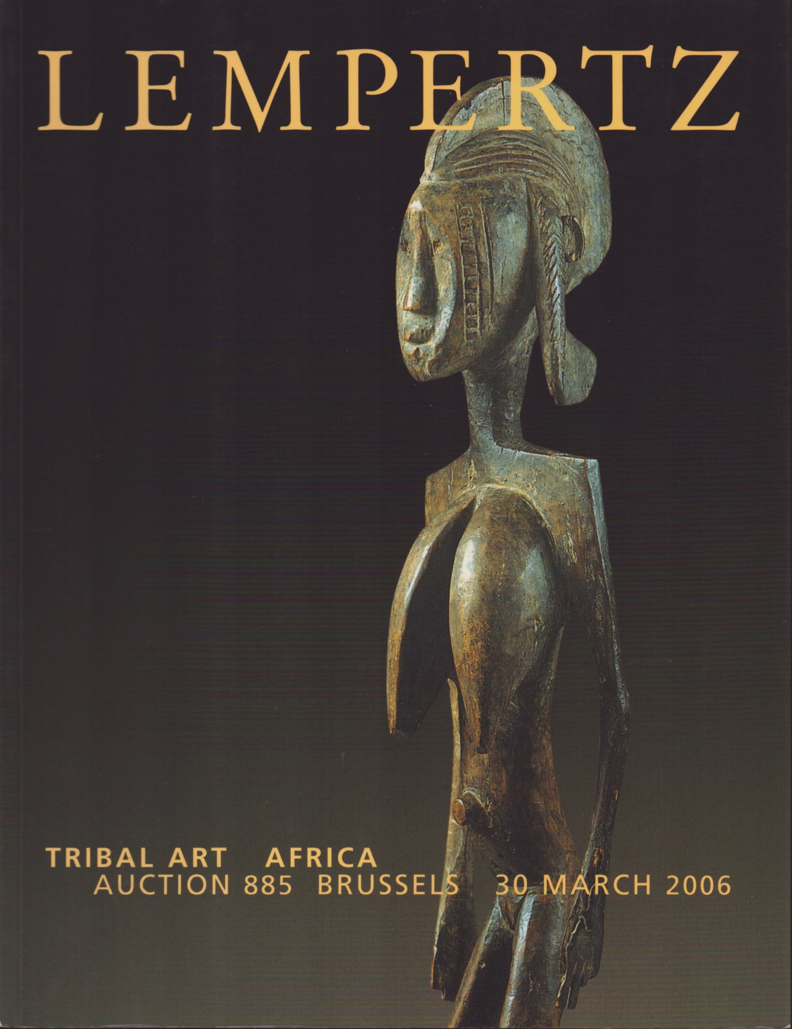 Lempertz 2006, Tribal Art Africa. Auction 885: Lempertz 2006, Tribal Art Africa. Auction 885 Brüssel: Lempertz (30.03.2006) English Text/Edition 201 pages Numerous illustrations Softcover 468 g CHF 20 / 40
