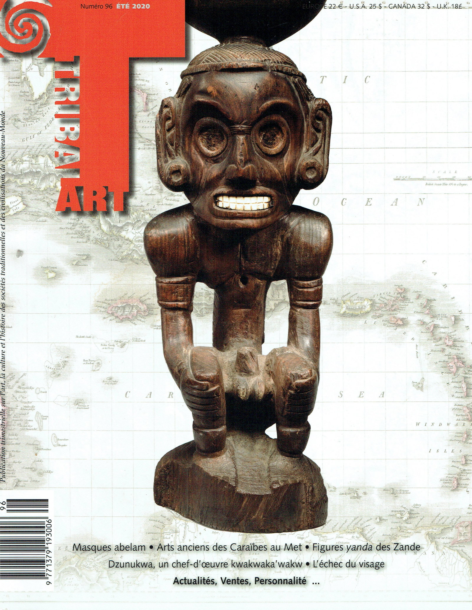 Tribal Art 2020, Numéro 96 / Été: Tribal Art 2020, Numéro 96 / Été Primedia, Belgien (2020) French Text/Edition 112 pages Numerous illustrations Softcover 599 g CHF 10 / 20