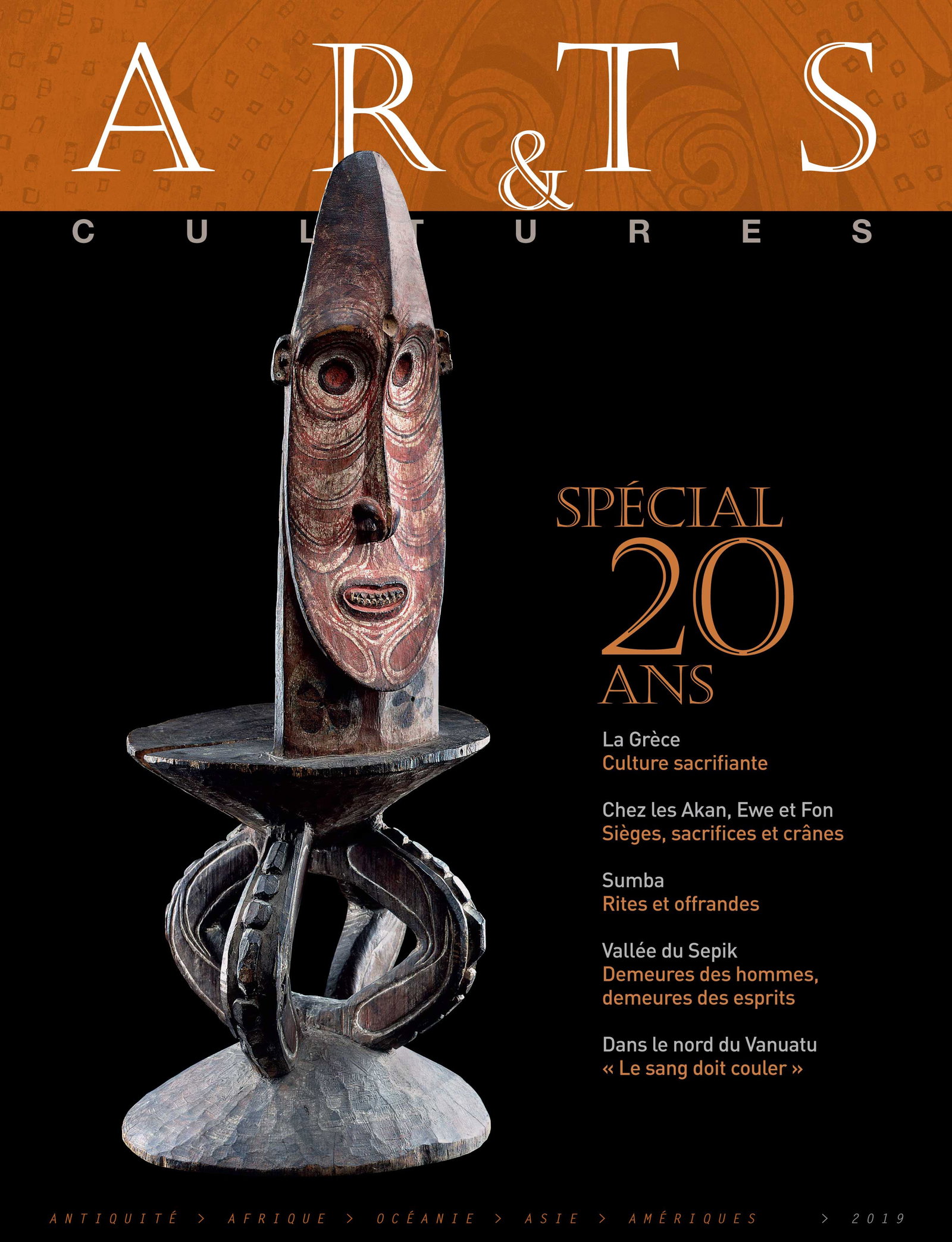 Arts & Cultures 2019 - n°20’: Arts & Cultures 2019 - n°20’ Antiquité, Afrique, Océanie, Asie, Amériques Genève: Musée Barbier-Mueller (2019) French Text/Edition 304 pages 268 illustrations coule