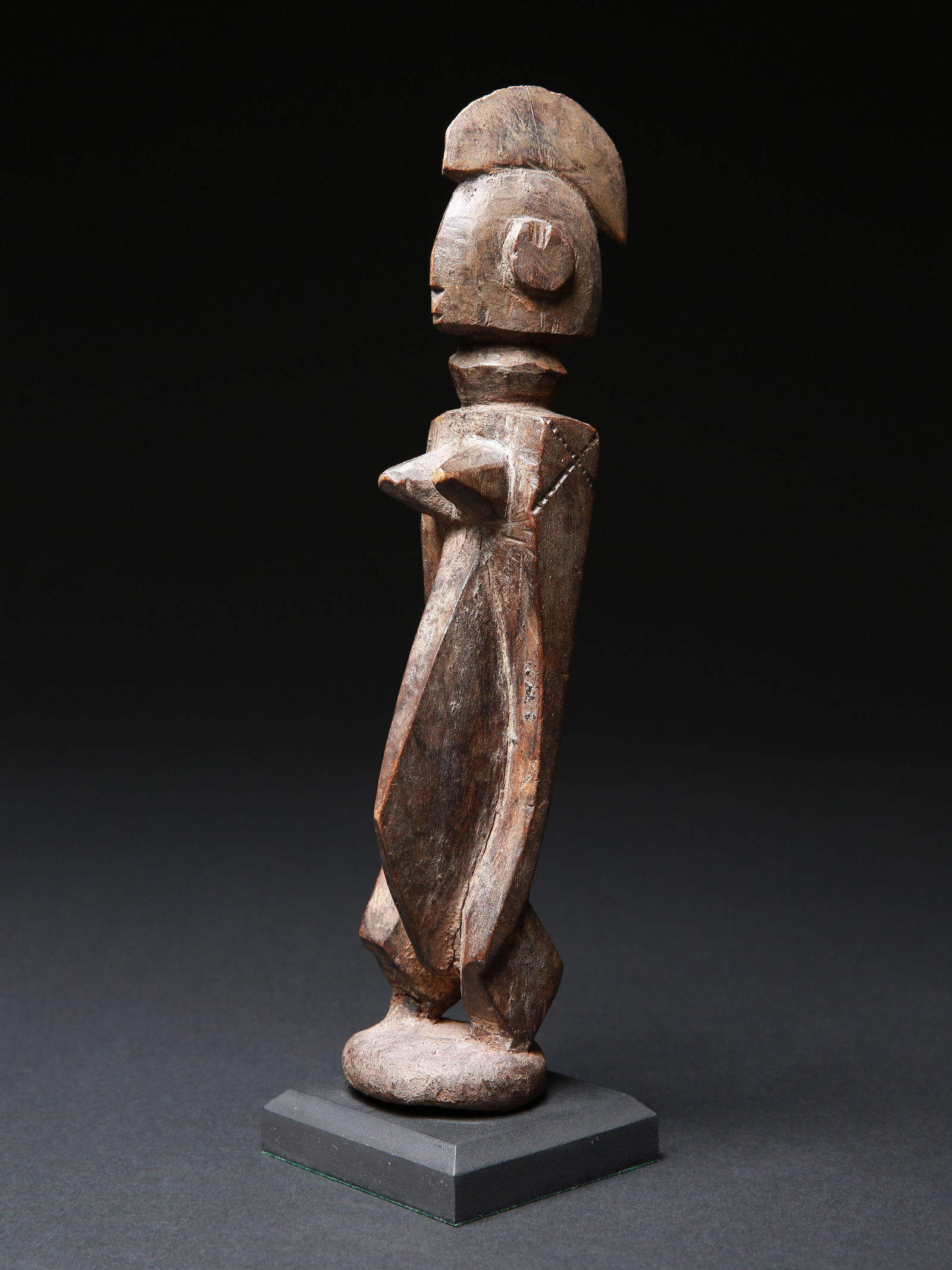 A Senufo figurative Finial of a Dignitary Staff (1 of 13)
