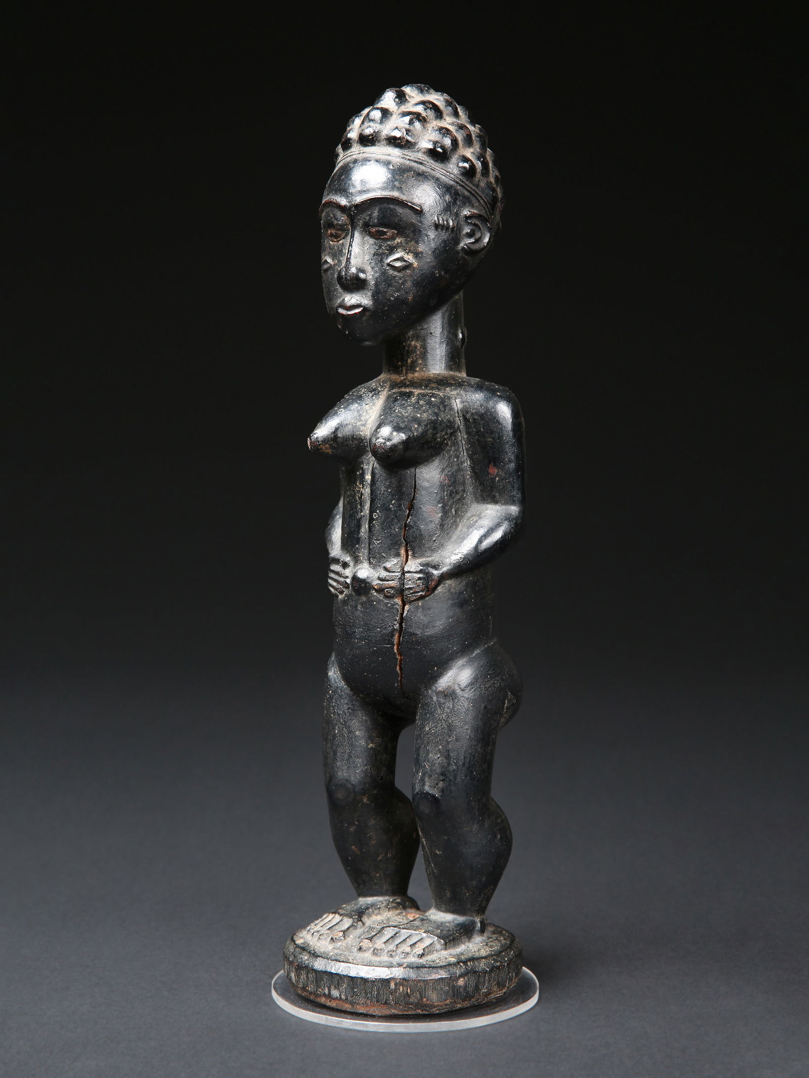 A Baule Figure, "waka sona" ("blolo-bla") (1 of 13)