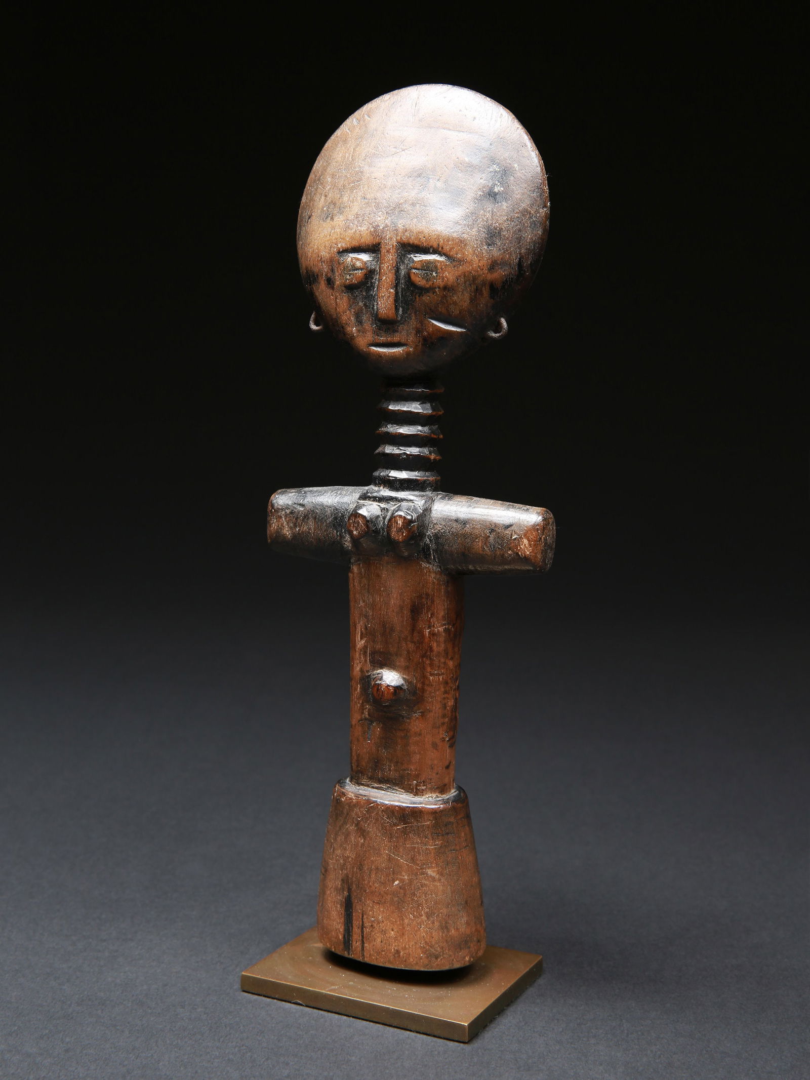A Brong-Ahafo Fertility Figure, "akua'ba" (1 of 10)