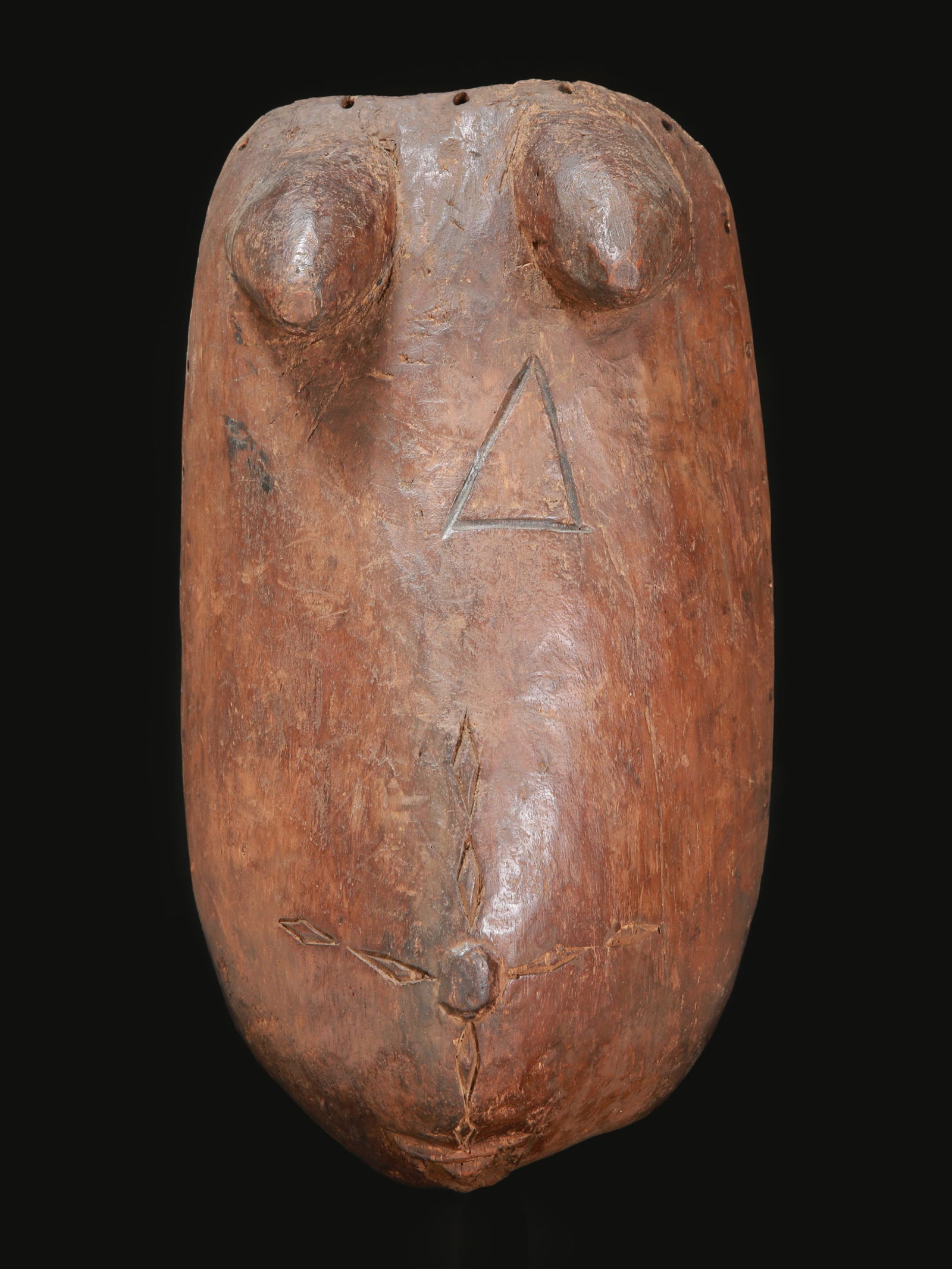 A Yoruba (?) Mask, "aboyun" (1 of 9)