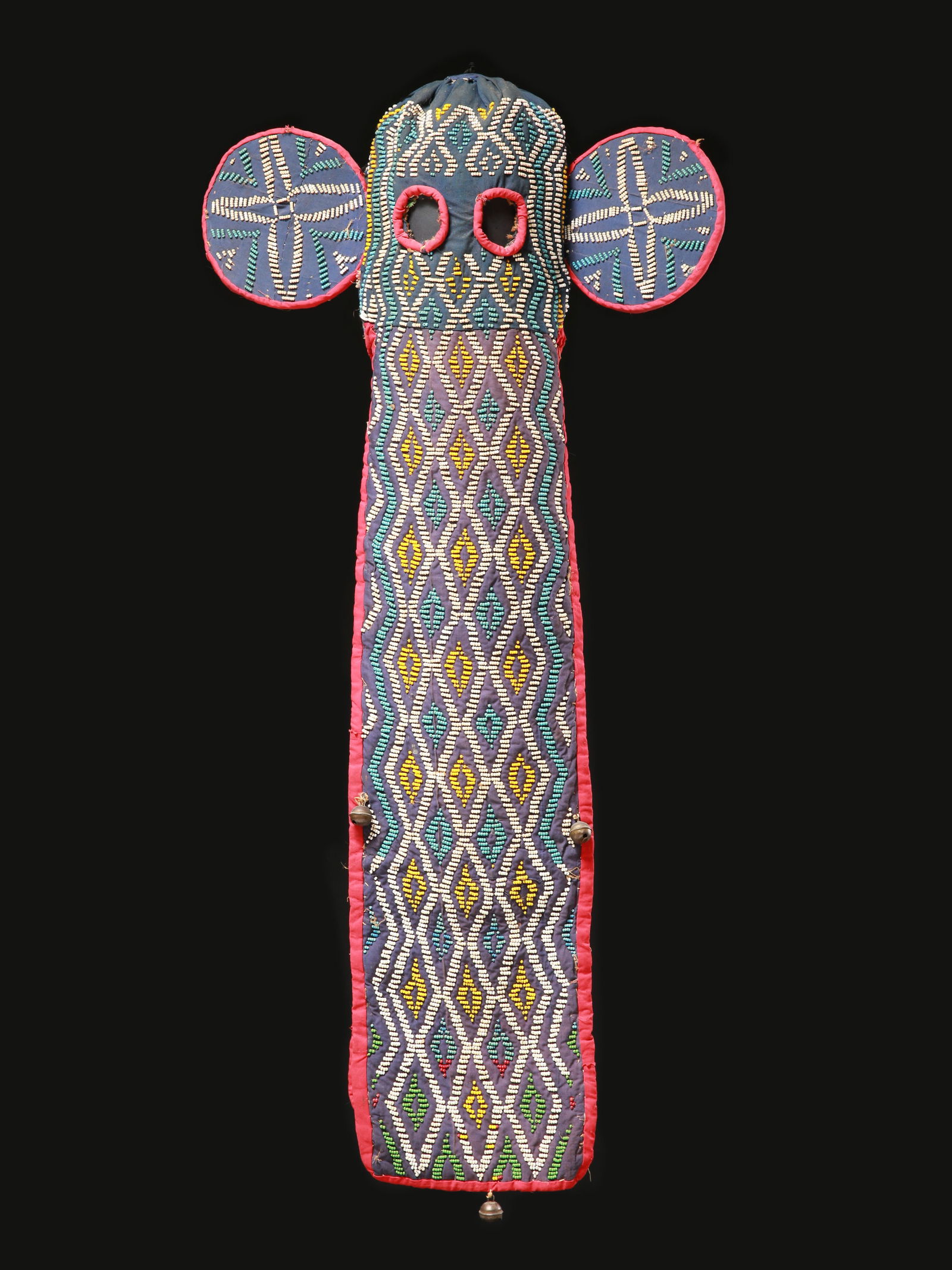 A Bamileke Mask, "mbap mteng" (1 of 4)