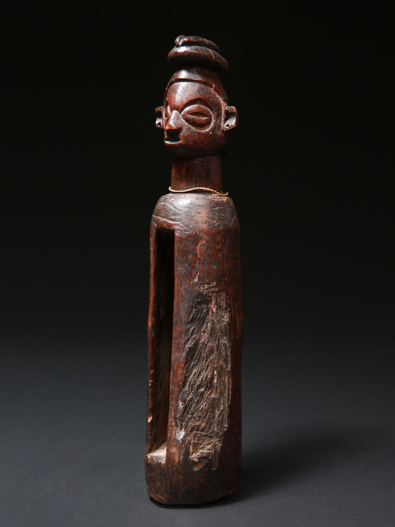 A Yaka figurative Slit Drum, "nkoko ngombo" (1 of 13)