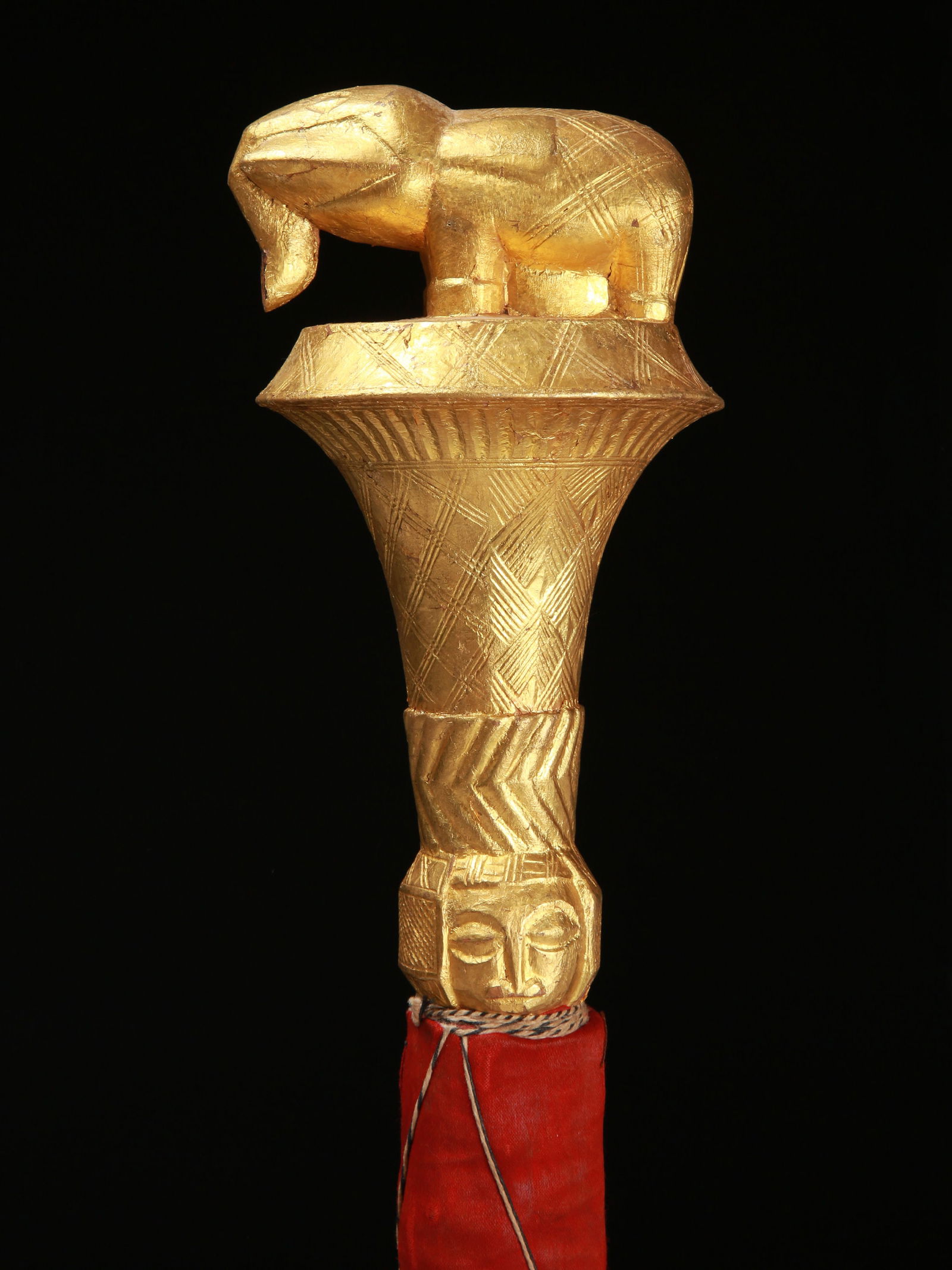 A Baule Ceremonial Whisk, "nandwa blawa" (1 of 11)