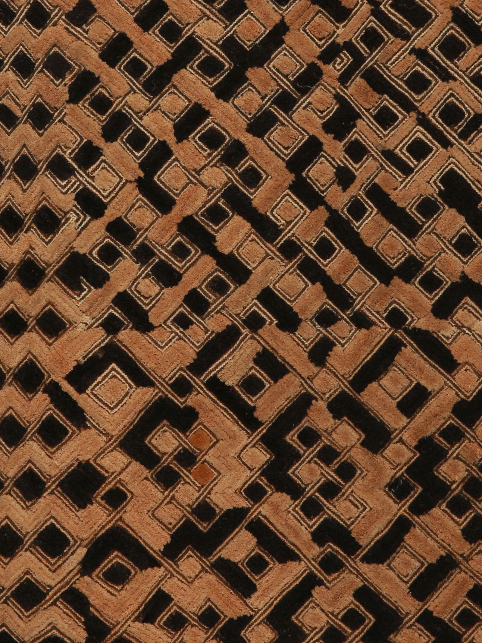 A Kuba-Shoowa embroidered Textile Panel, "Kasaï Velvet" (1 of 4)