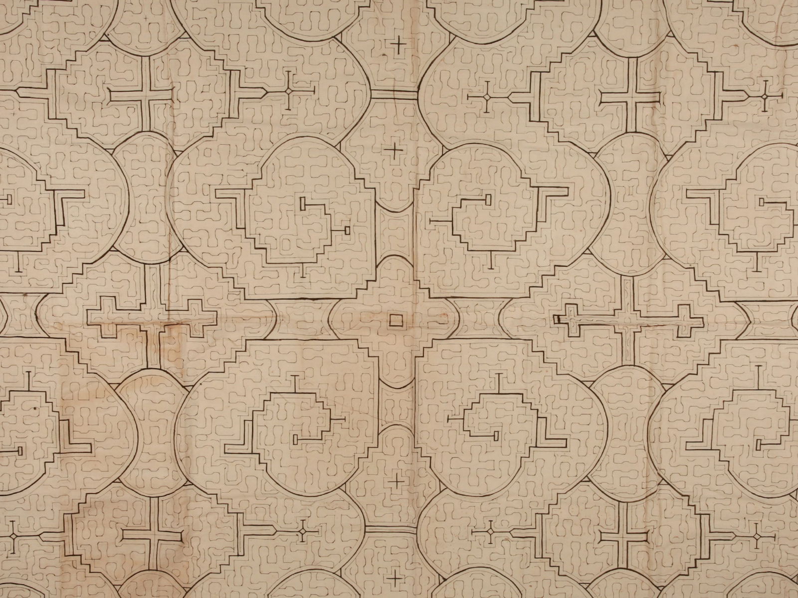 A Shipibo Textile, "kené" (1 of 3)