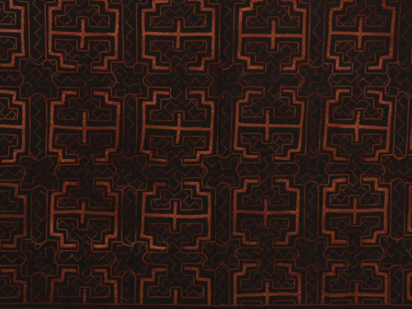 A Shipibo Textile, "kené" (1 of 4)