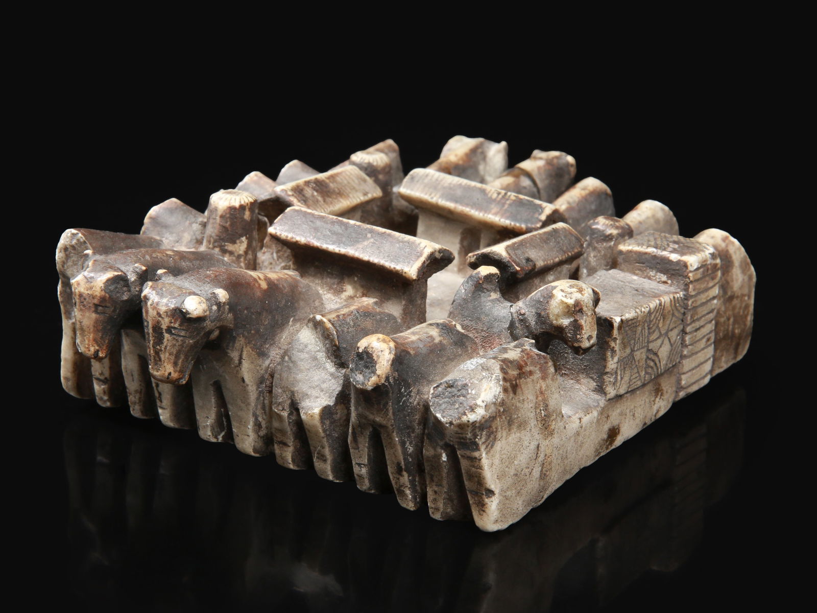 A Bolivian Stone Miniature Farm, "Chacra" (1 of 10)