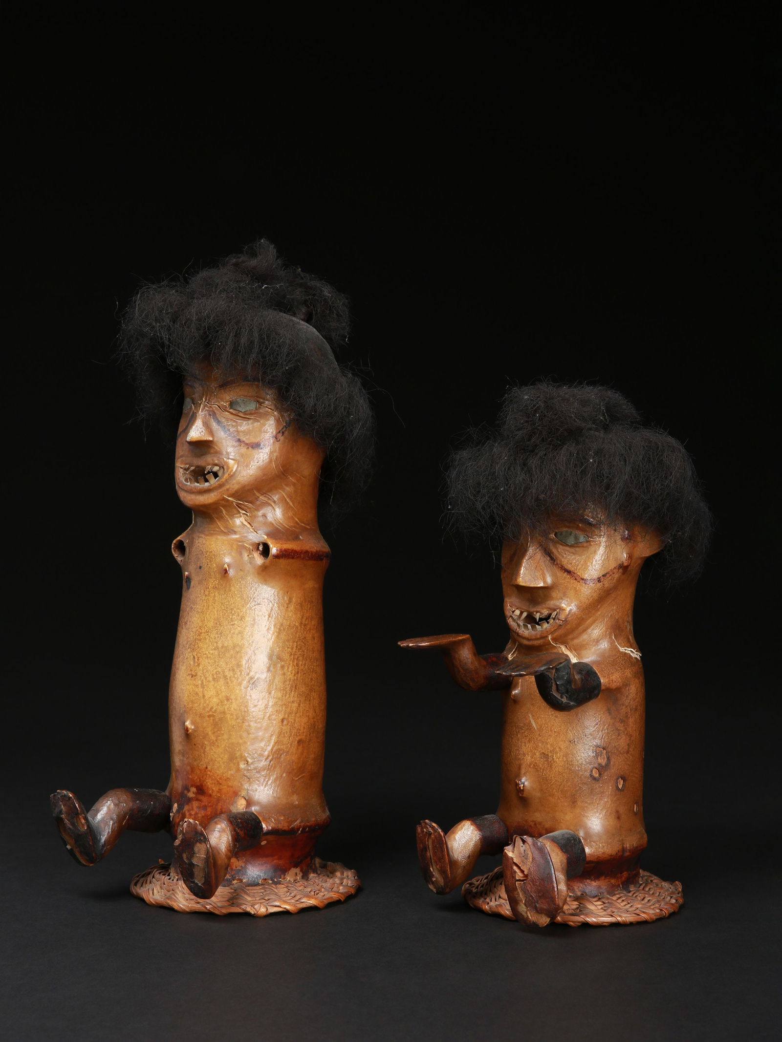 An Ekoi Pair of Headdresses (1 of 14)